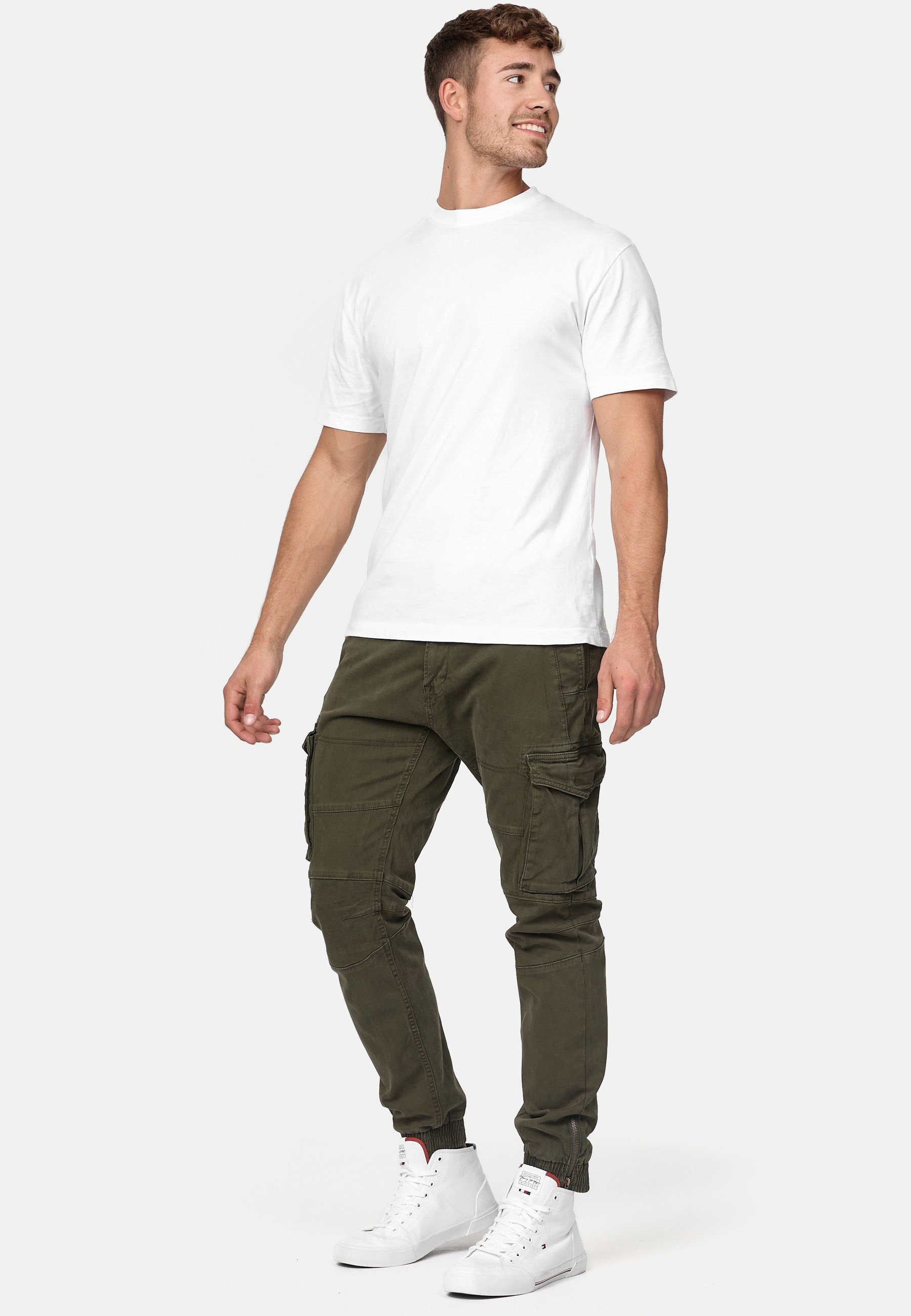INDICODE Cargohose Herren Alex Cargo Hose Herrenhose mit 6 praktischen Taschen – Bild 5 von 5
