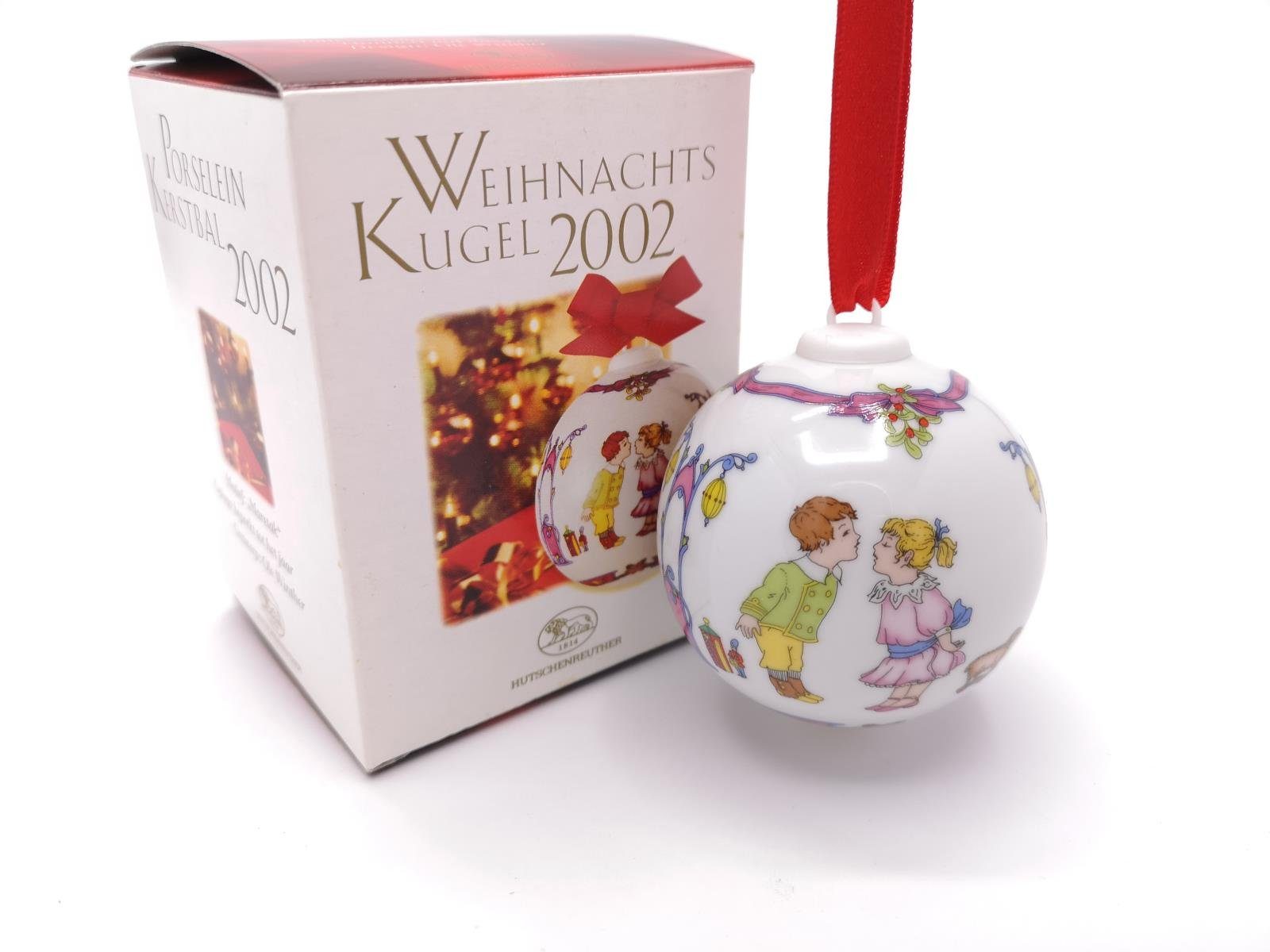 Hutschenreuther Christbaumschmuck Kugel in - 2002 2002 OVP