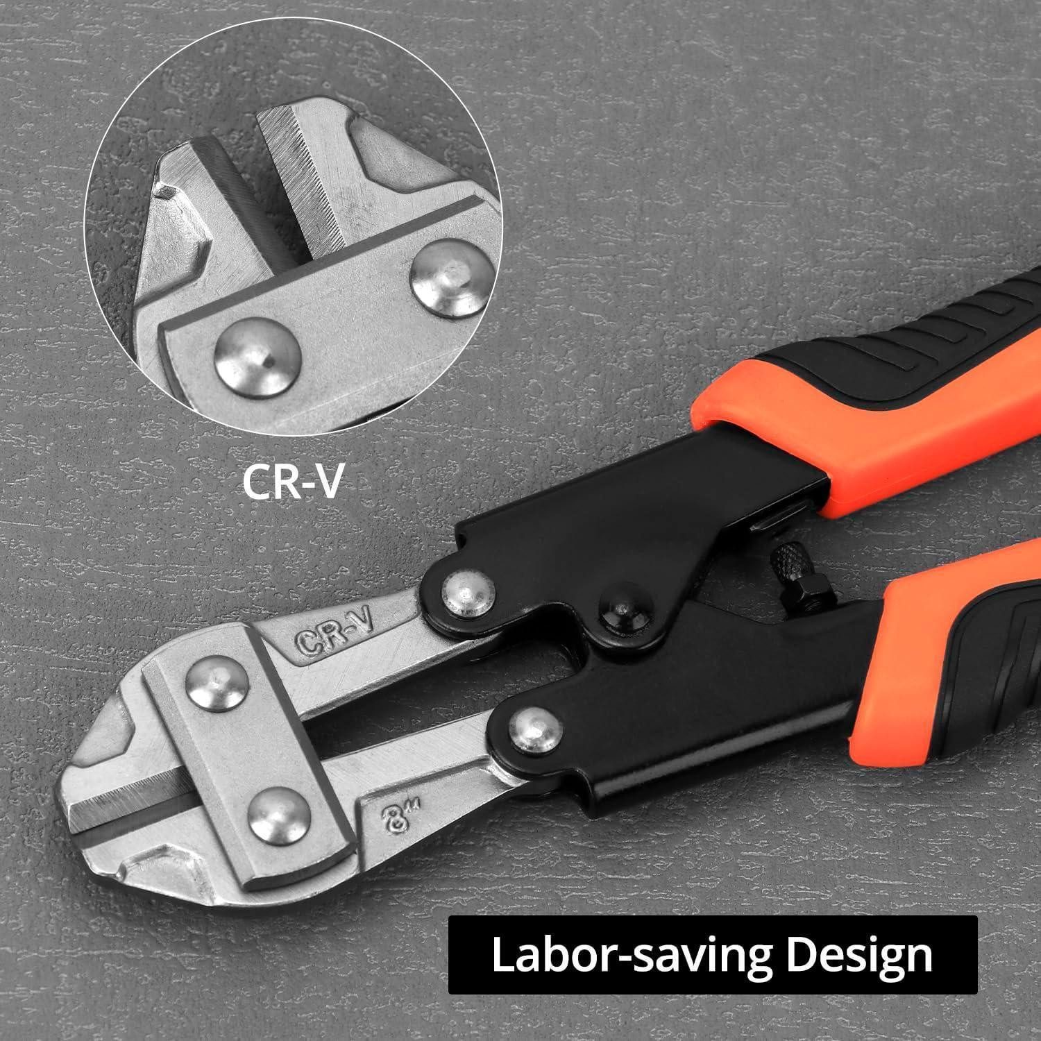 LuxusKollektion Bolzenschneider Bolzenschneider 220 mm Cr-V kompakt rutschfester Griff