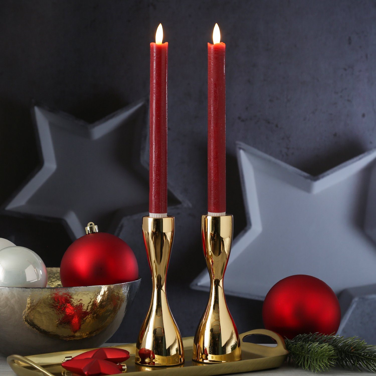 Goldene Kerzentüllen online kaufen » Gold Kerzentüllen | OTTO | Kerzenständer
