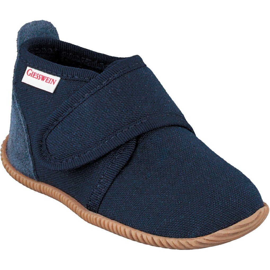 Giesswein Hausschuhe Giesswein 44700 Strass Slim Fit Baumwolle Schuhe Blau Hausschuh