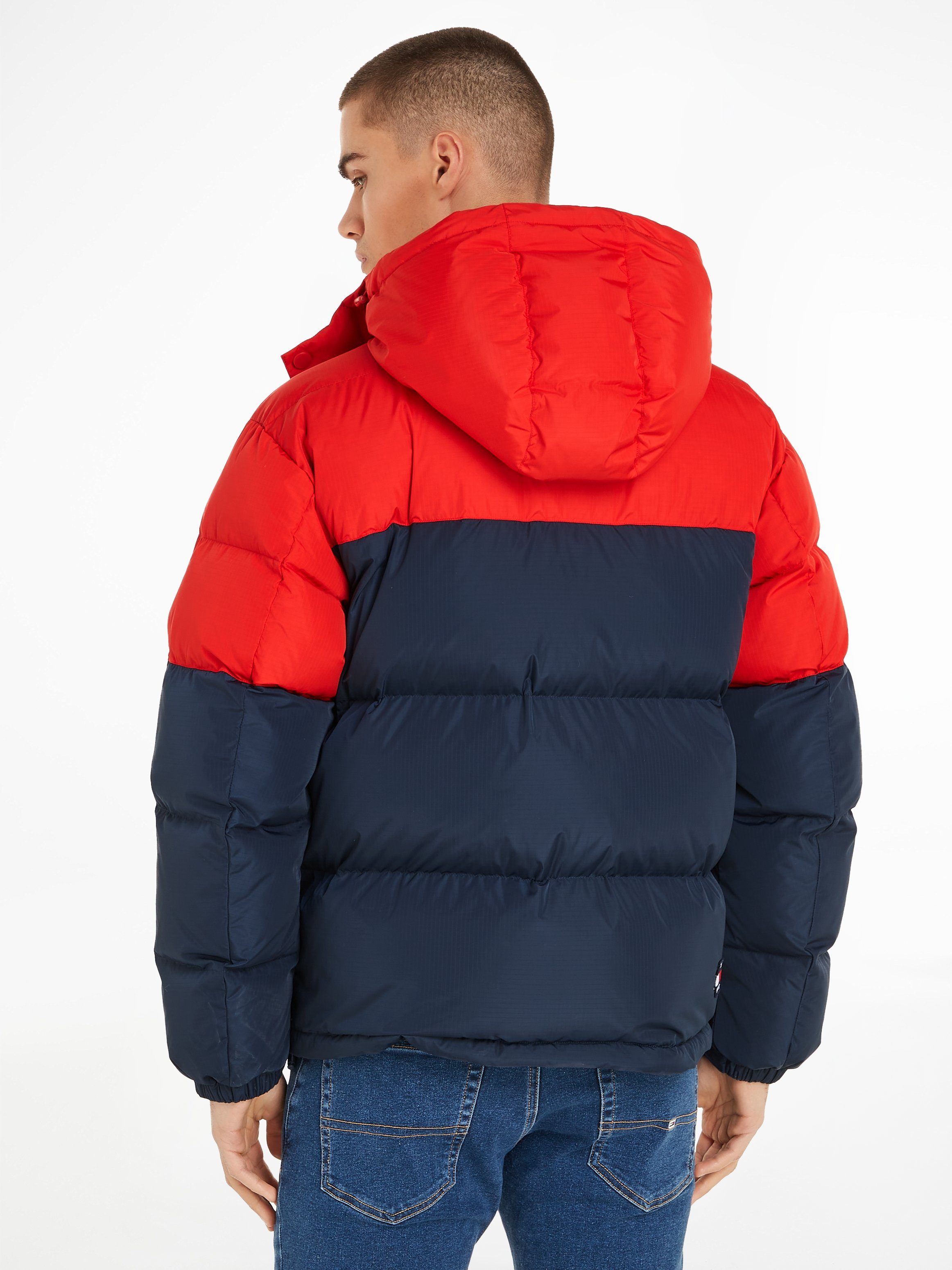 Tommy Jeans Steppjacke TJM PUFFER ALASKA Twilight COLORBLOCK Navy