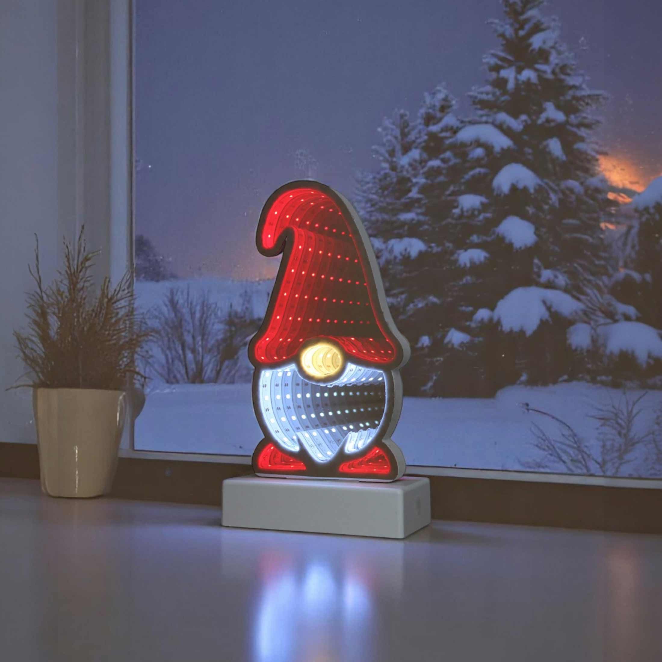 F-H-S International Weihnachtsfigur (1 St), Wichtel Infinity Effekt 62 LEDs günstig online kaufen