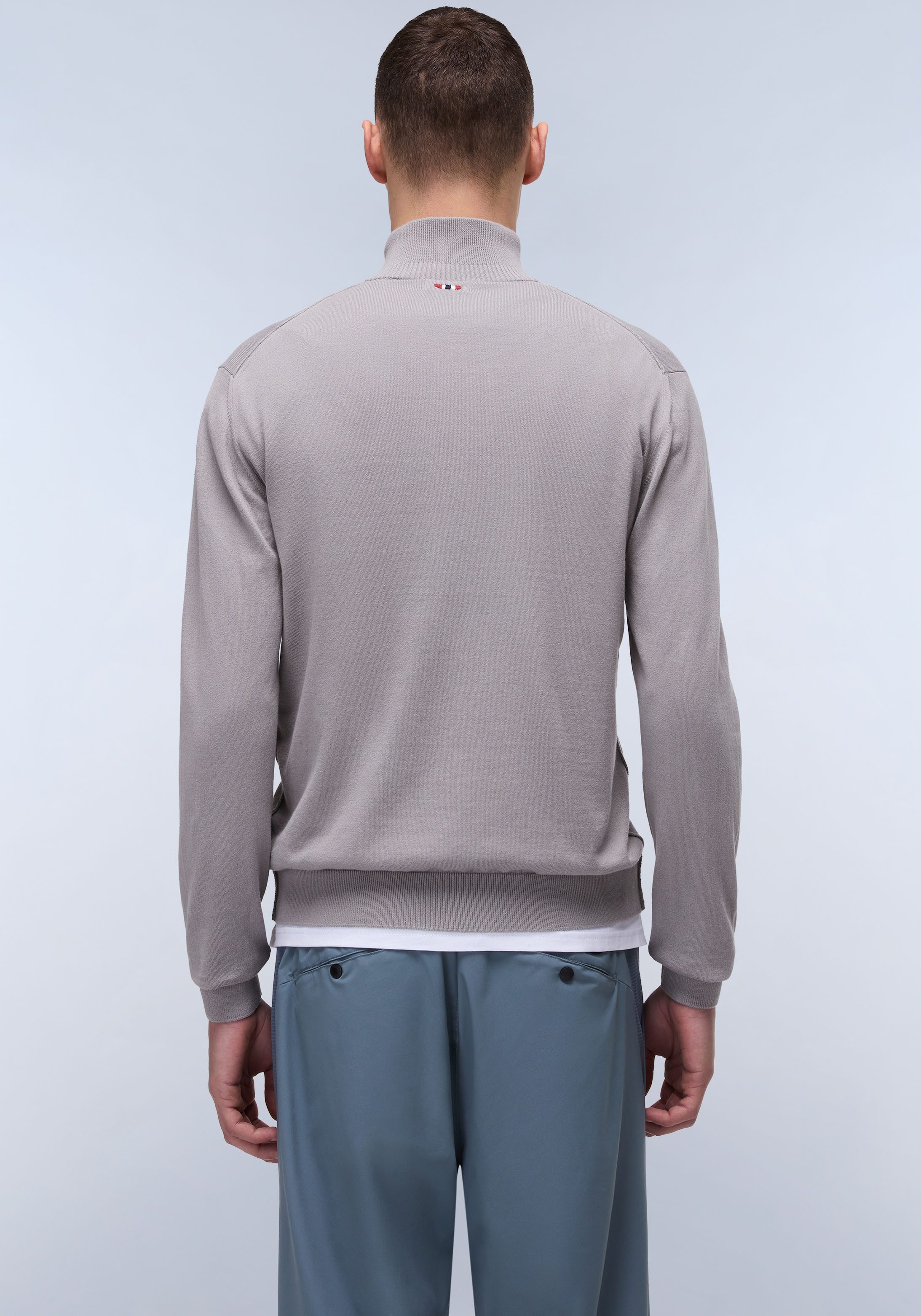 Napapijri Strickjacke DECATUR FZ 3 Mit Rundhalsausschnitt günstig online kaufen