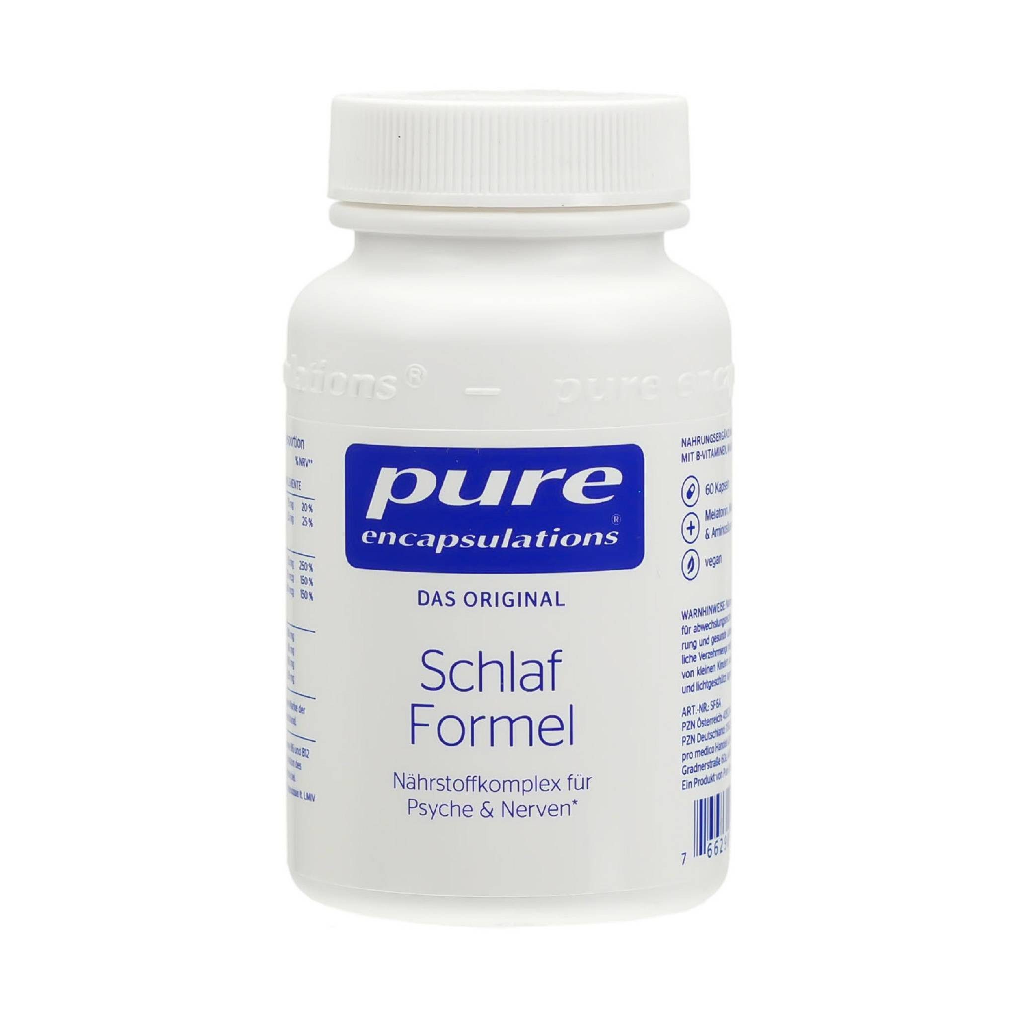 pro medico GmbH PURE ENCAPSULATIONS Schlaf Formel Kapseln Kapsel