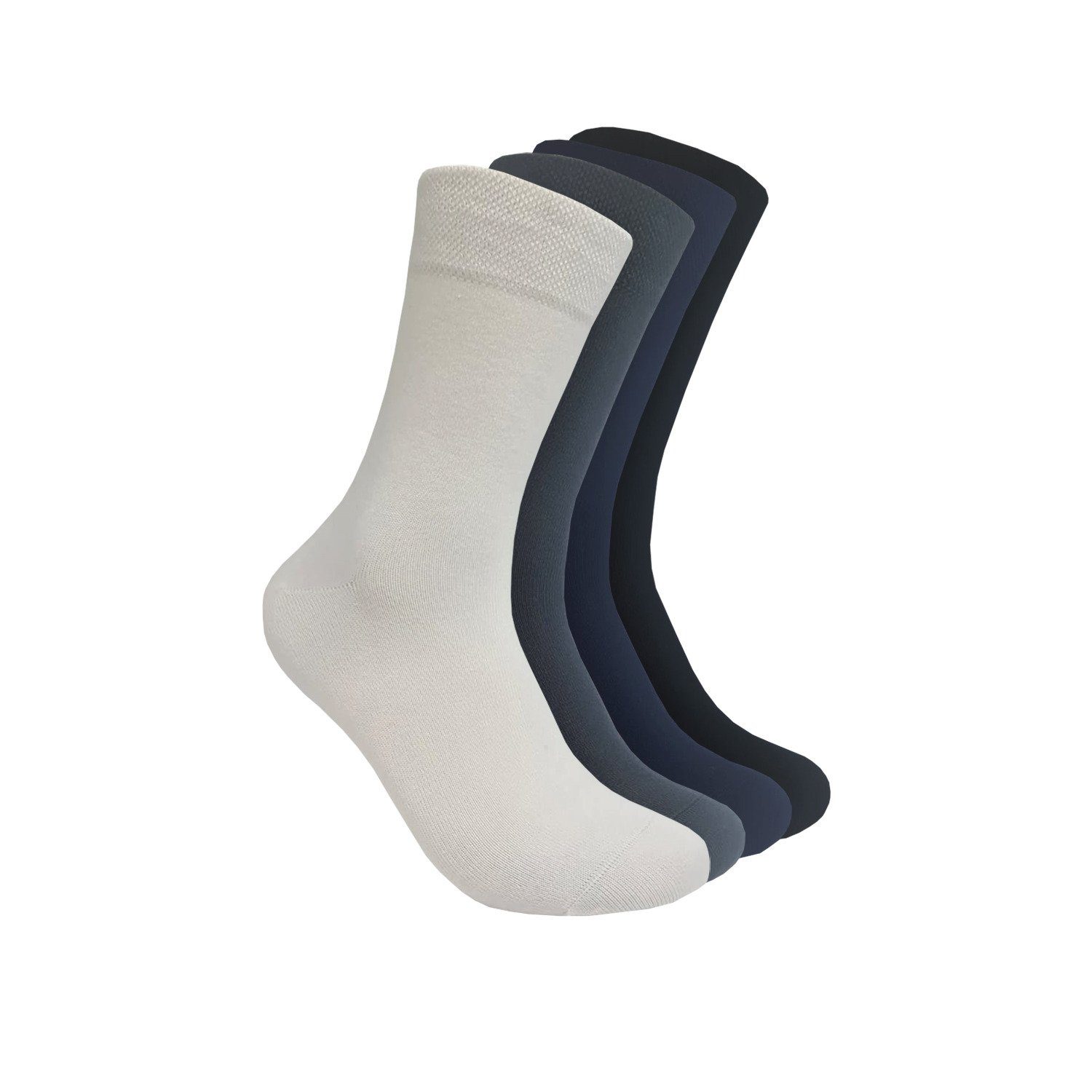 Max Lindner Basicsocken Max Lindner Bambussocken aus 90 % Bambusviskose (1, 5 oder 10 Paar) (als Set: 1-Paar, 5-Paar, 10-Paar -, 1-Paar, 1, 5, 10) atmungsaktiv  – Bild 2 von 3