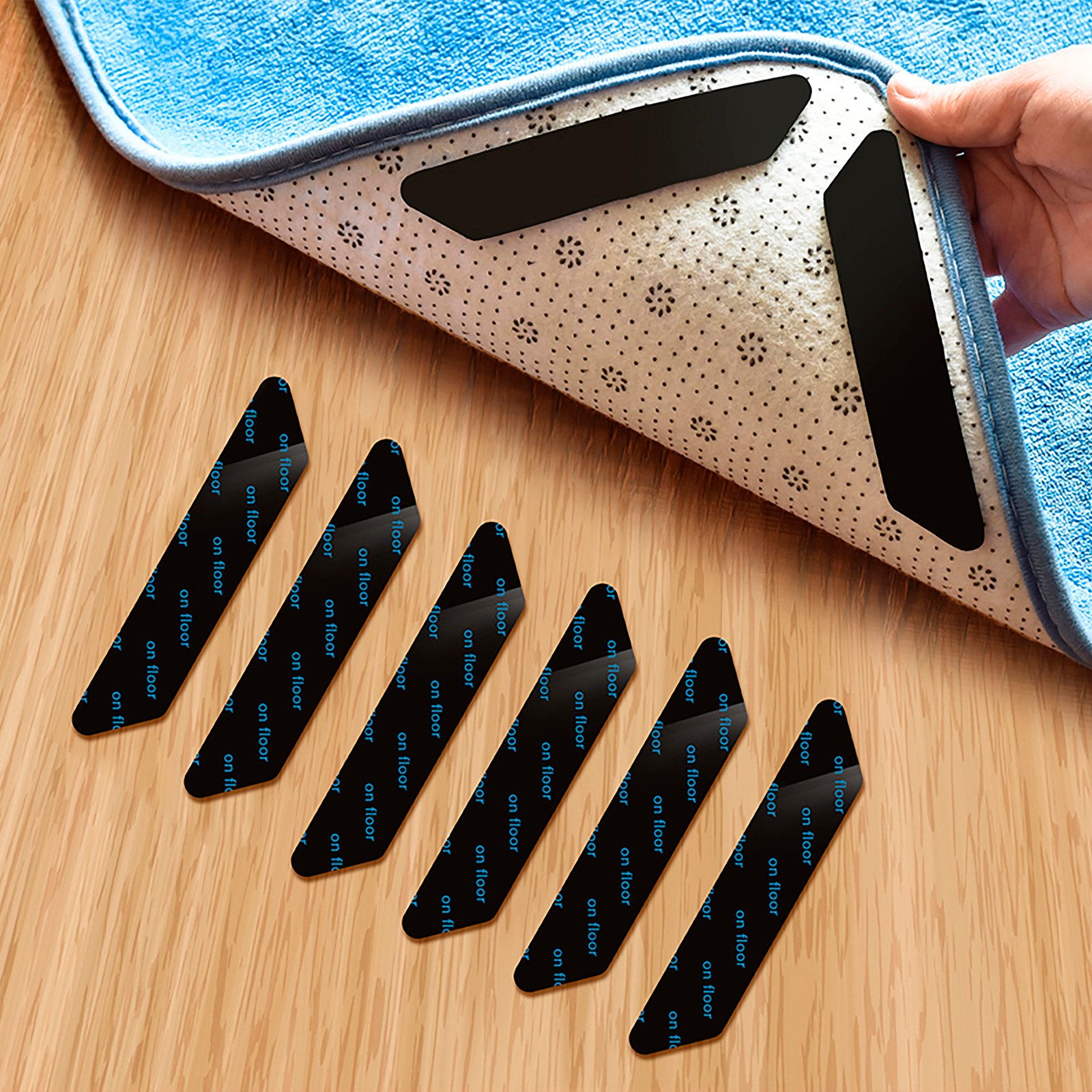 Kubus Antirutsch Teppichunterlage Maurice, Antirutsch Teppich Pads, 24 Stüc günstig online kaufen