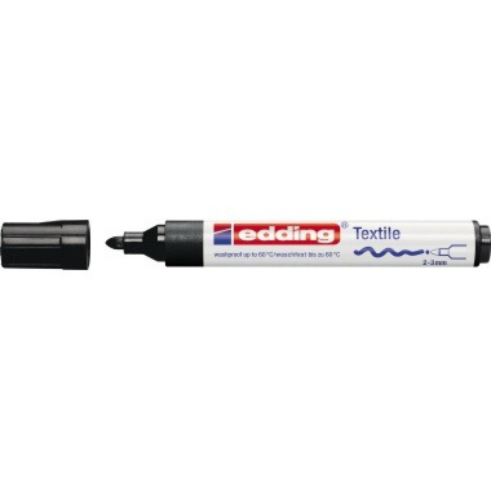 edding Marker T-Shirt-Marker Edding 4500 Schwarz
