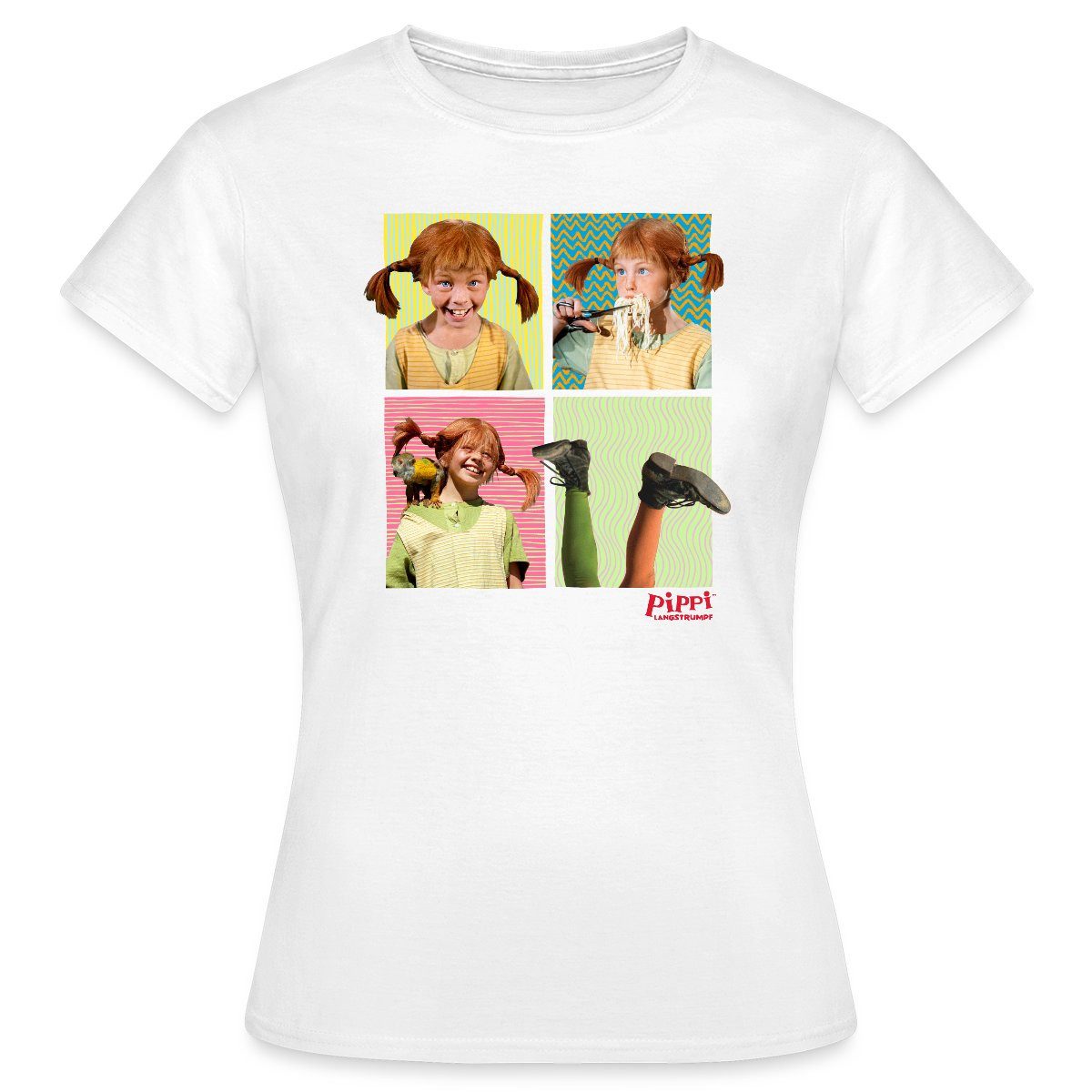 Spreadshirt T-Shirt Pippi Langstrumpf Portraits Von günstig online kaufen