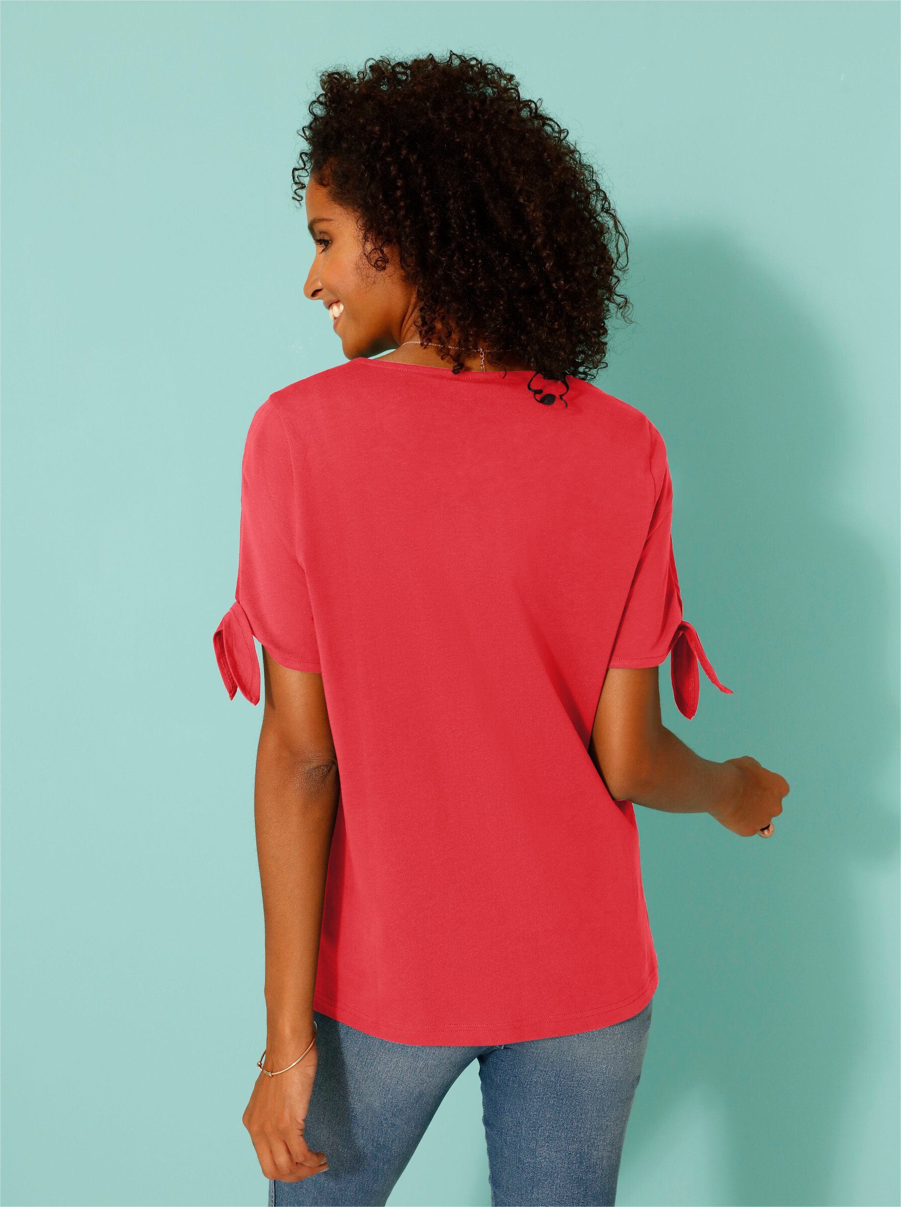 Sieh an! T-Shirt Kurzarmshirt . günstig online kaufen