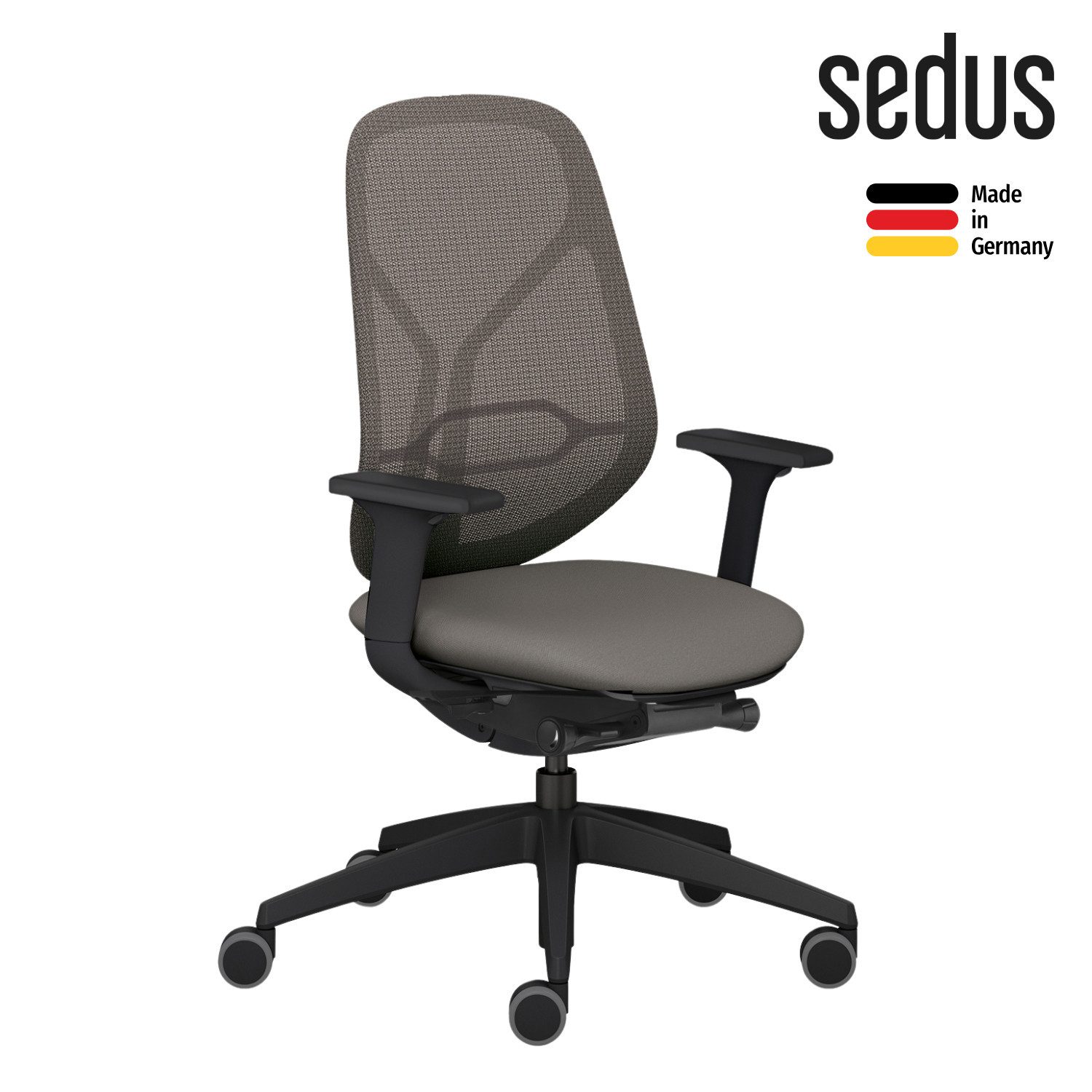 sedus Bürostuhl se:kit pro (Made in Germany, 5 Jahre Garantie), ergonomischer Bürostuhl mit Synchronmechanik