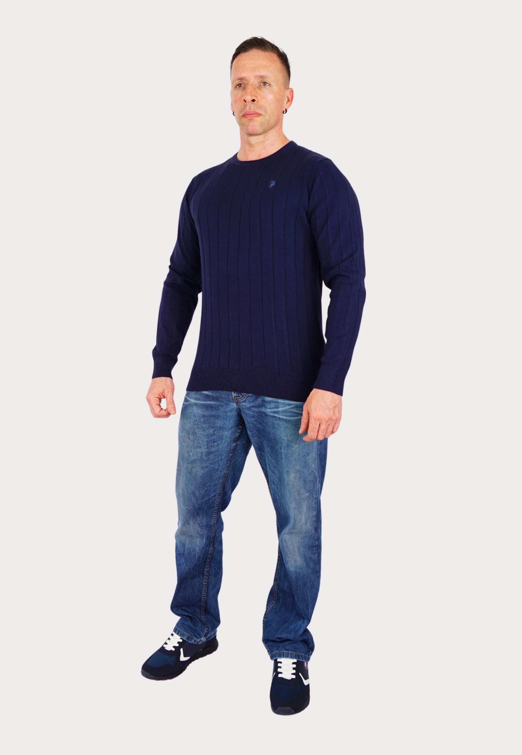 U.S. Polo Assn. Strickpullover Strickpullover R-Neck Pullover (1-tlg) günstig online kaufen