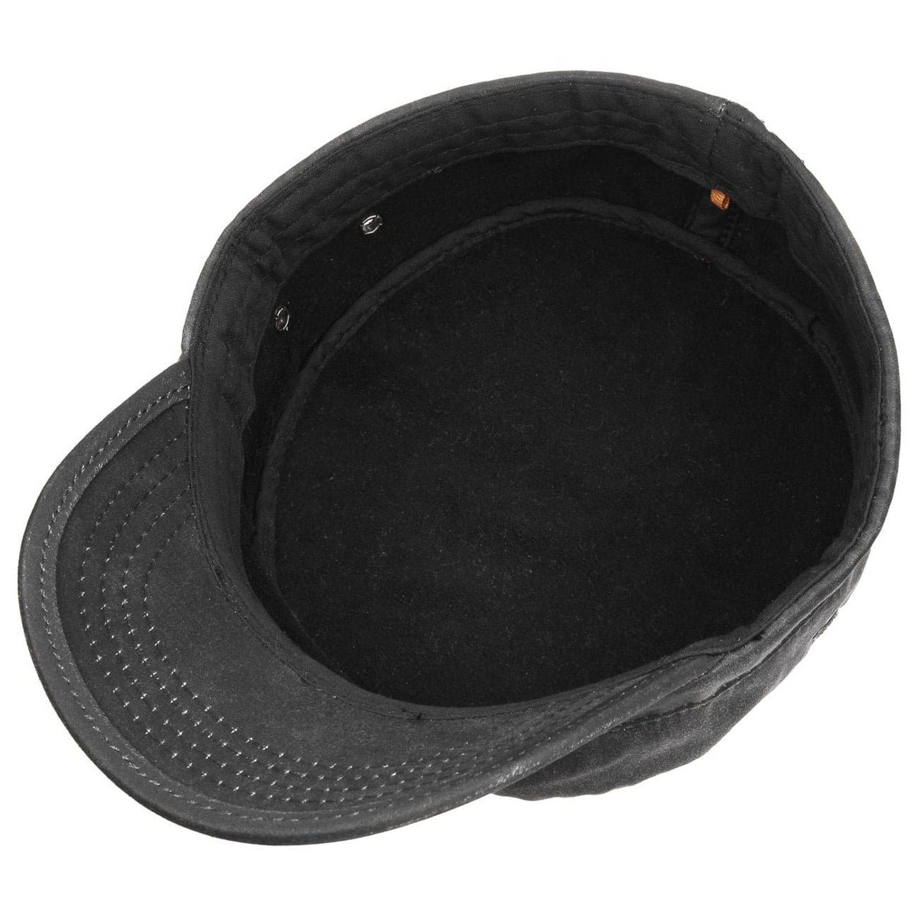 schwarz Urbancap mit Cap (1-St) Schirm Army Stetson
