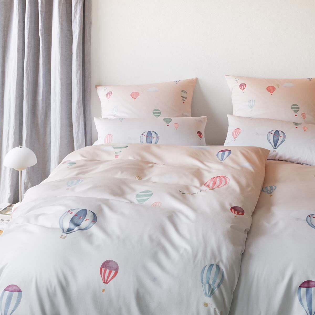 Elegante Bettwäsche Balloon, Mako Satin, 2 günstig online kaufen