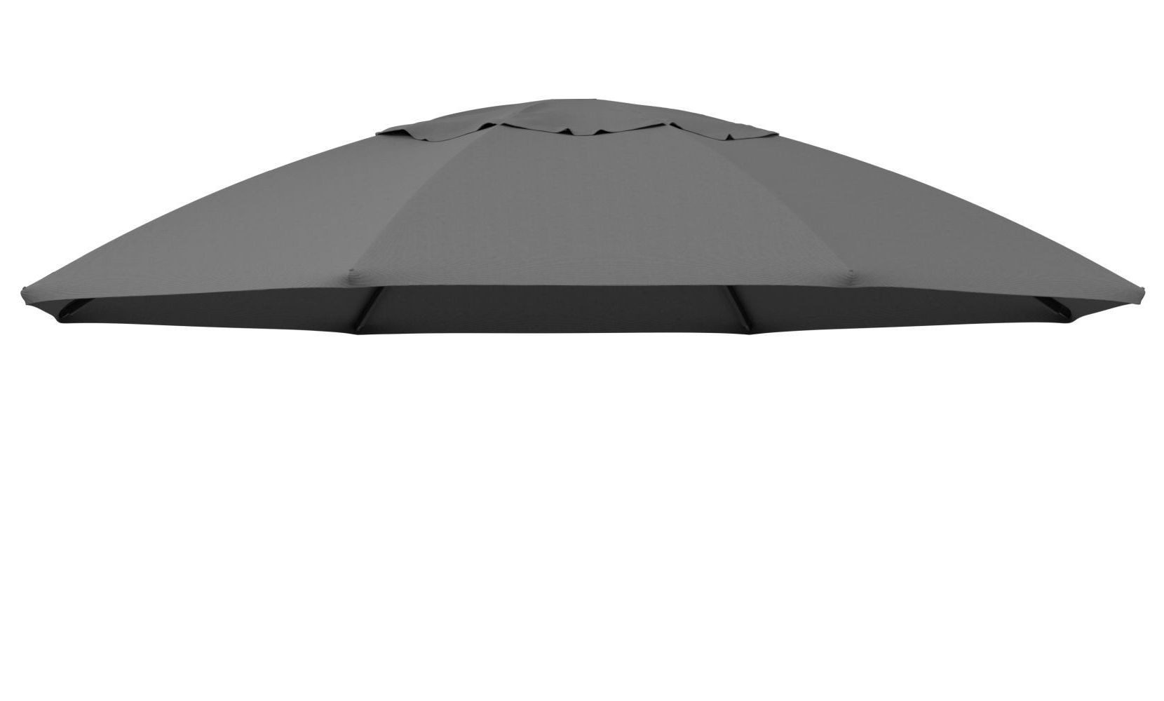 Sun Garden Sonnenschirm Sun Garden Easy Sun TM Ersatzbezug 375 cm - grau B055, LxB: 1x375 cm