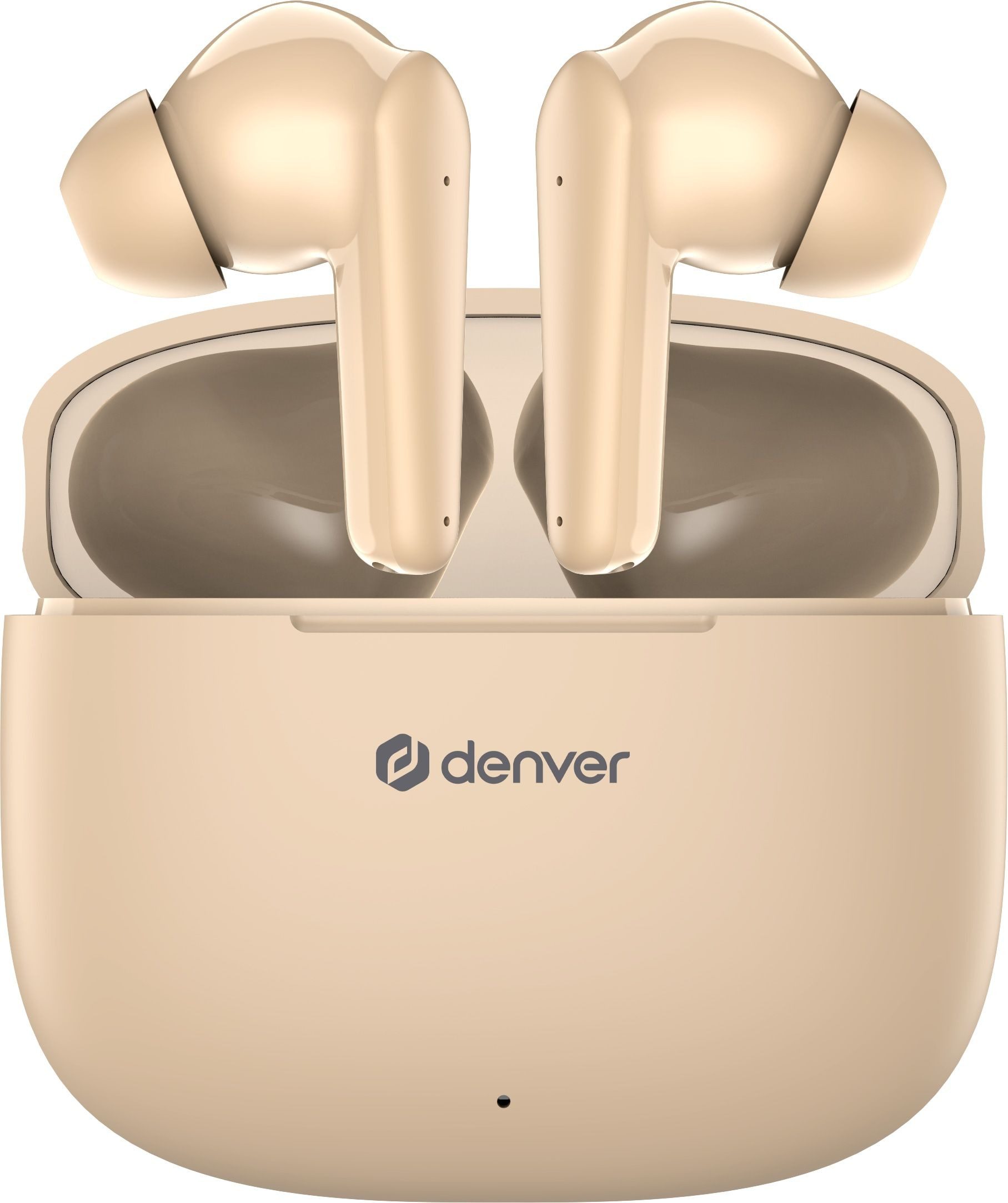 Denver DENVER In-Ear Ohrhörer TWE-48, hellbeige Kopfhörer
