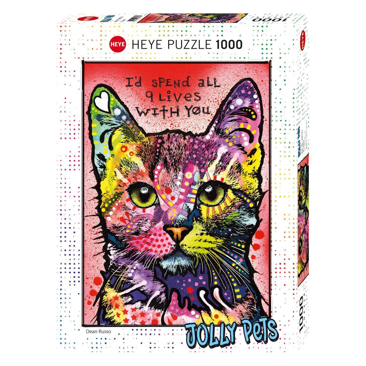 HEYE Puzzle 9 Lives, 1000 Puzzleteile