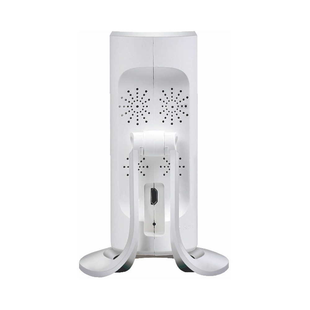 Stabo Überwachungskamera Stabo WLAN Indoorcam Fisheye Kamera (Innenbereich, WLAN Indoor-Kamera mit 180° Fisheye-Sicht)