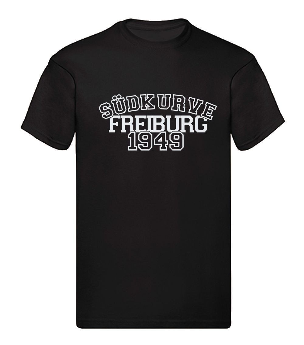 G-graphics T-Shirt Südkurve – Freiburg – 1949 (1-tlg) Herren T-Shirt mit einem Motiv für den echten Fan