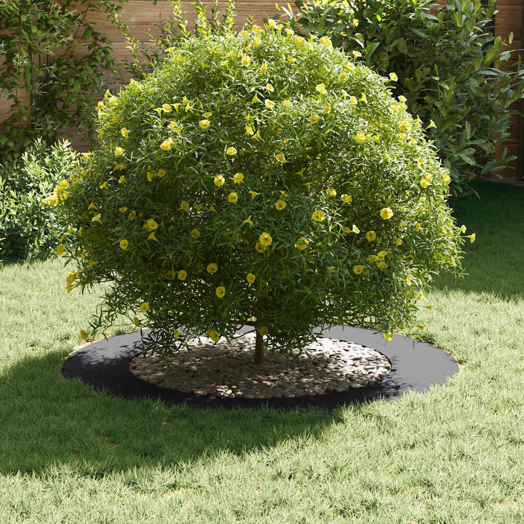 vidaXL Blumentopf Flacher Baumring Anthrazit Ø60 günstig online kaufen