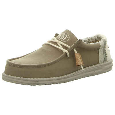 Hey Dude Wally Linen Natural Кроссовки