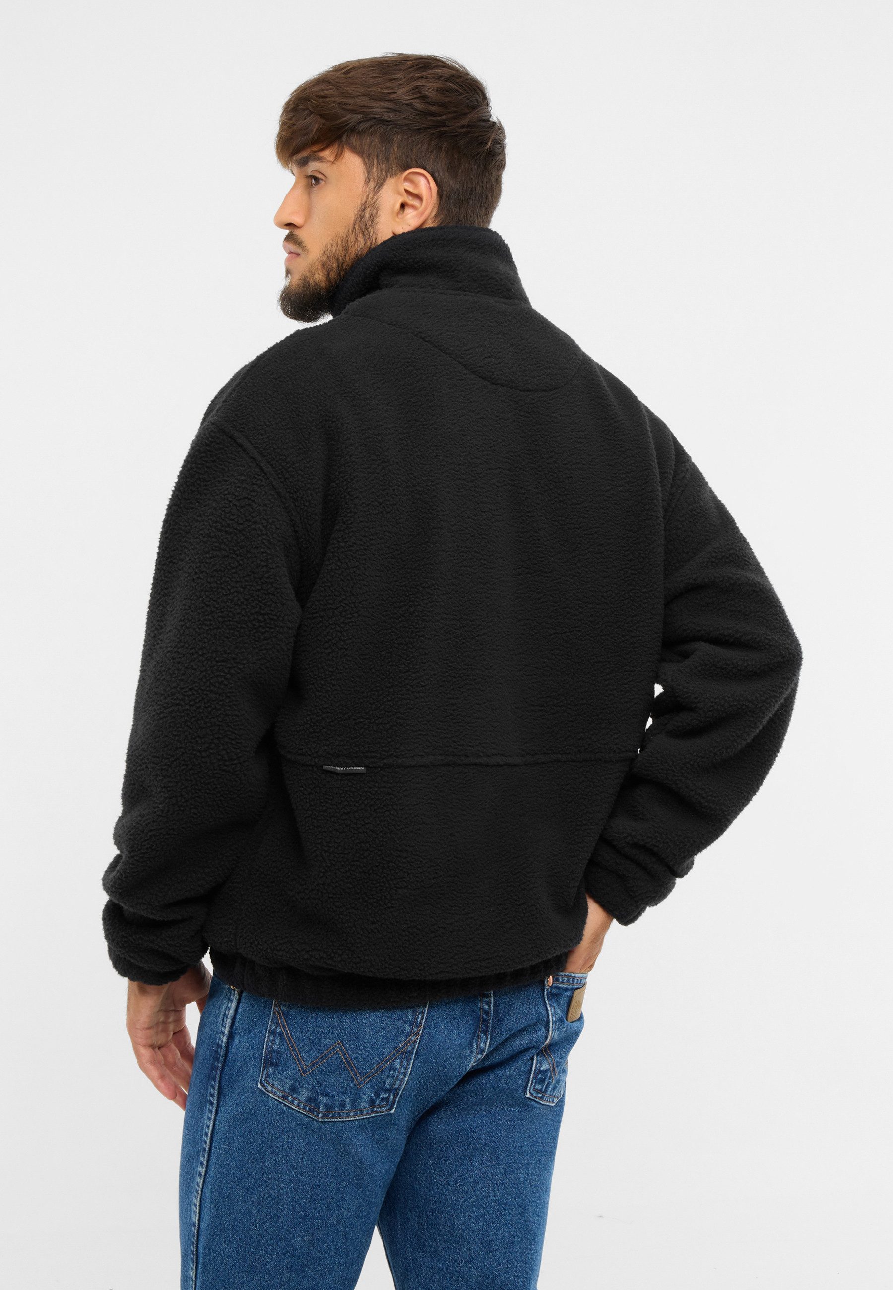 Johnny Urban Fleecepullover Ruben Fleece Half Zip Jumper (1-tlg) Gemütlicher Fleece Troyer mit Taschen