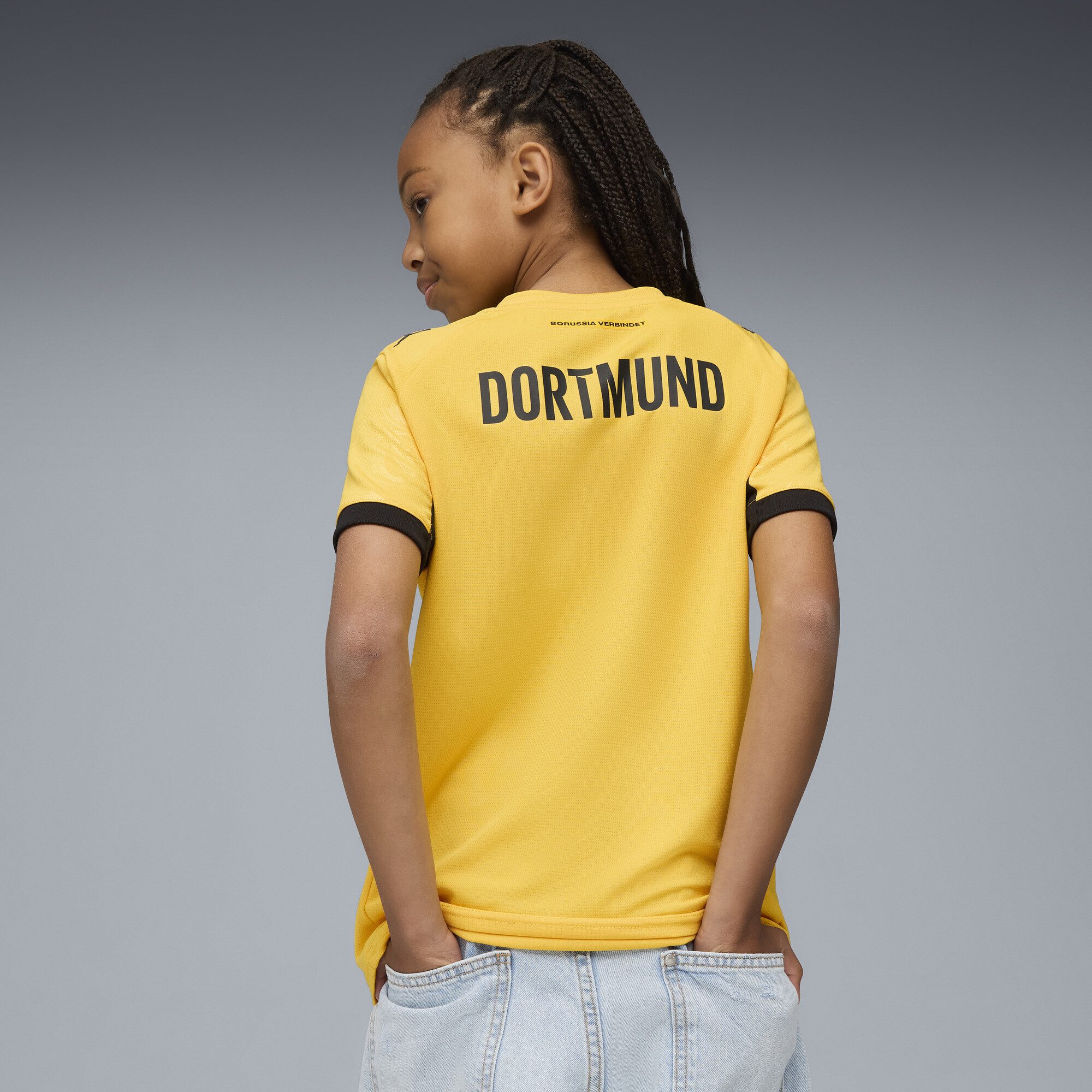 PUMA Trainingsshirt Borussia Dortmund 25/26 Cup Trikot Jugendliche