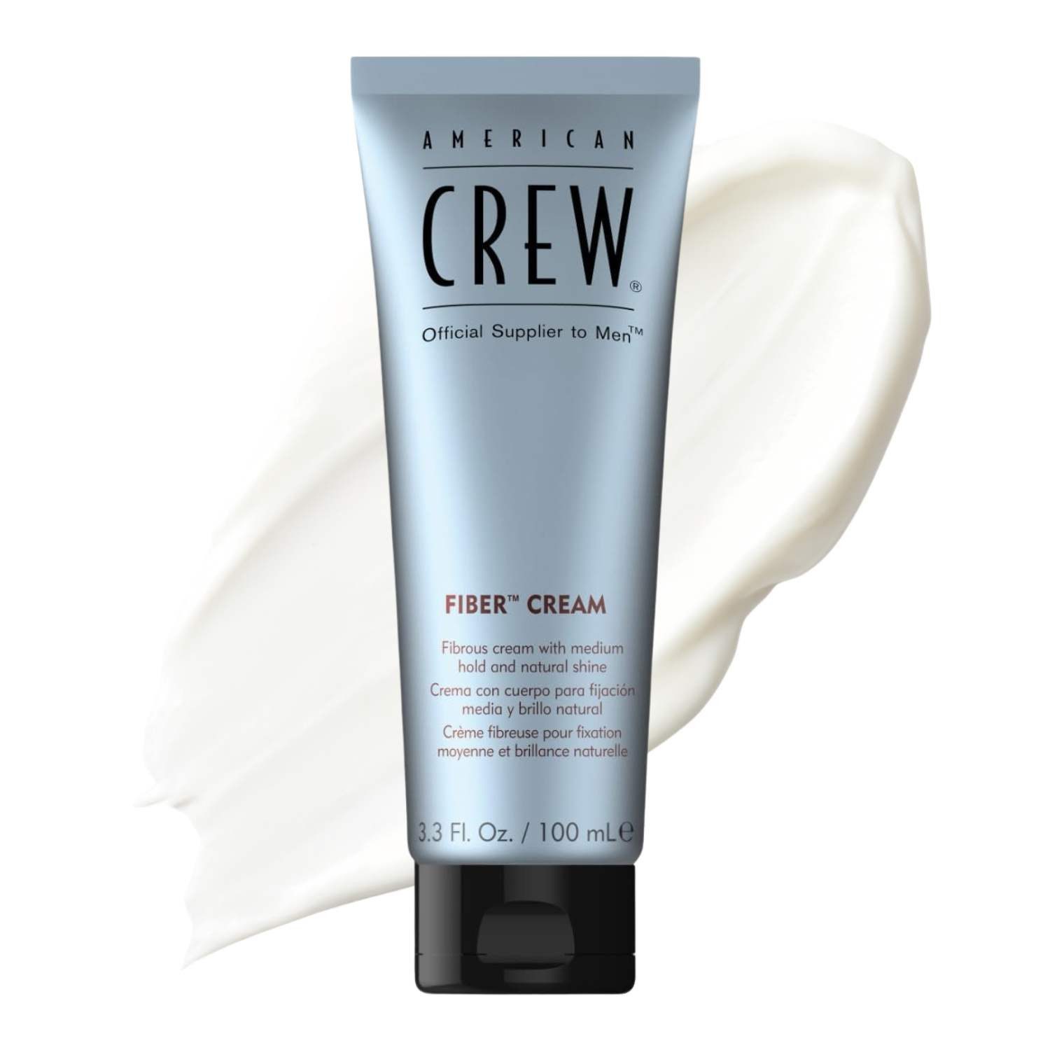 Haargel Fiber Cream 100 ml – Stylingcreme für Männerhaar mit mittlerem Halt &