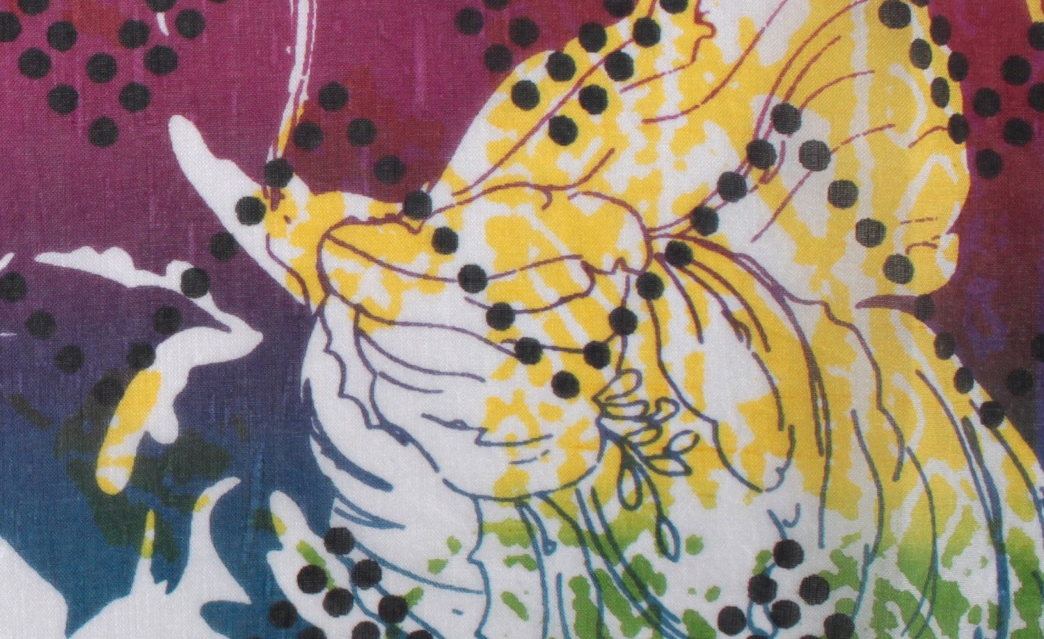 El Puente Seidenschal Schal, Handmade, Fair Trade