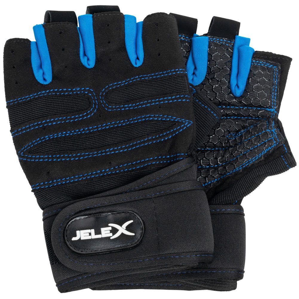 JELEX Trainingshandschuhe Fit gepolsterte Trainingshandschuhe leicht gepolsterte Handflächen