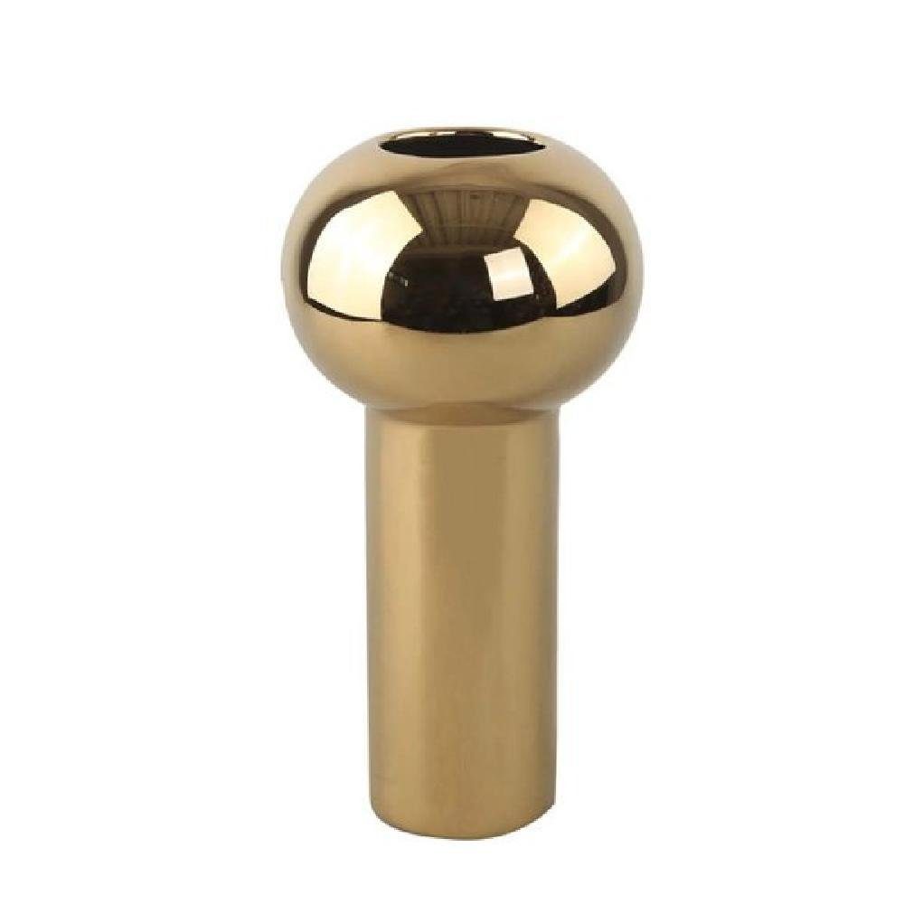 Dekovase Vase Pillar Gold (24cm)
