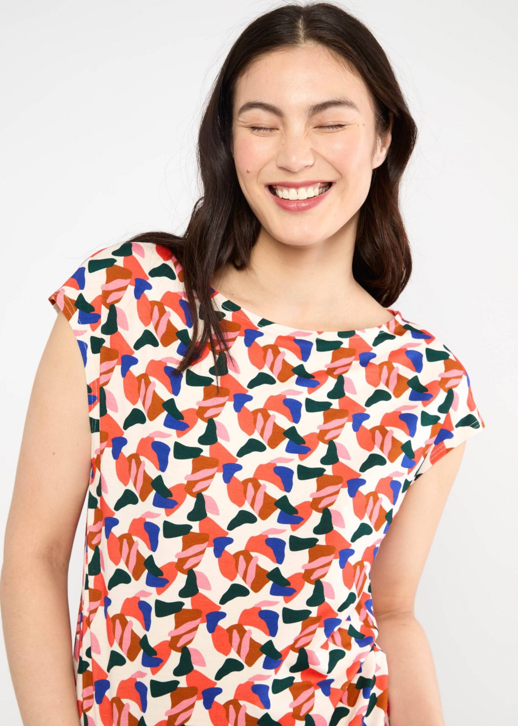 Blutsgeschwister Shirttop - T-Shirt Breezy Flowgirl