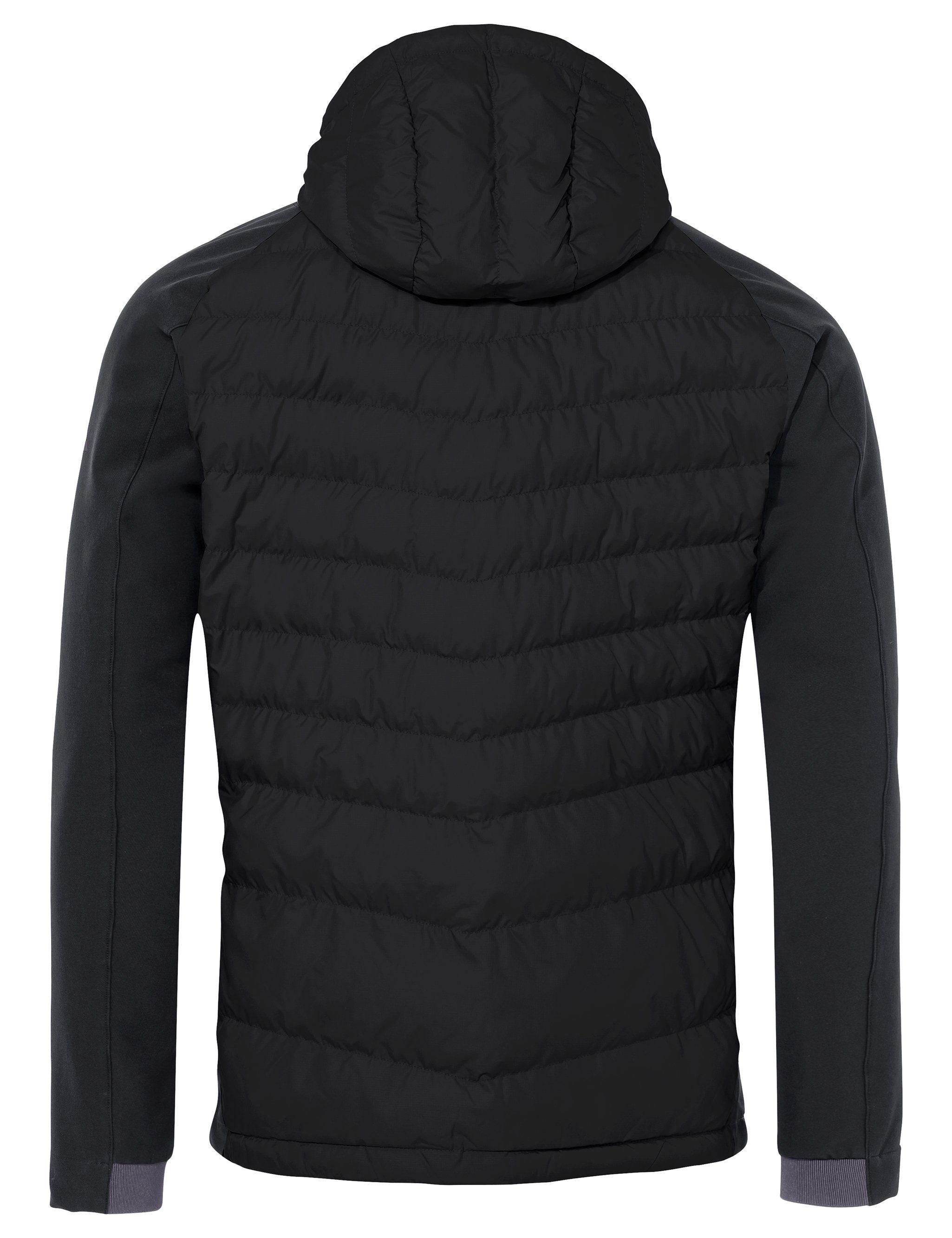 VAUDE Outdoorjacke Men's Klimaneutral Jacket black Hybrid kompensiert Elope (1-St)