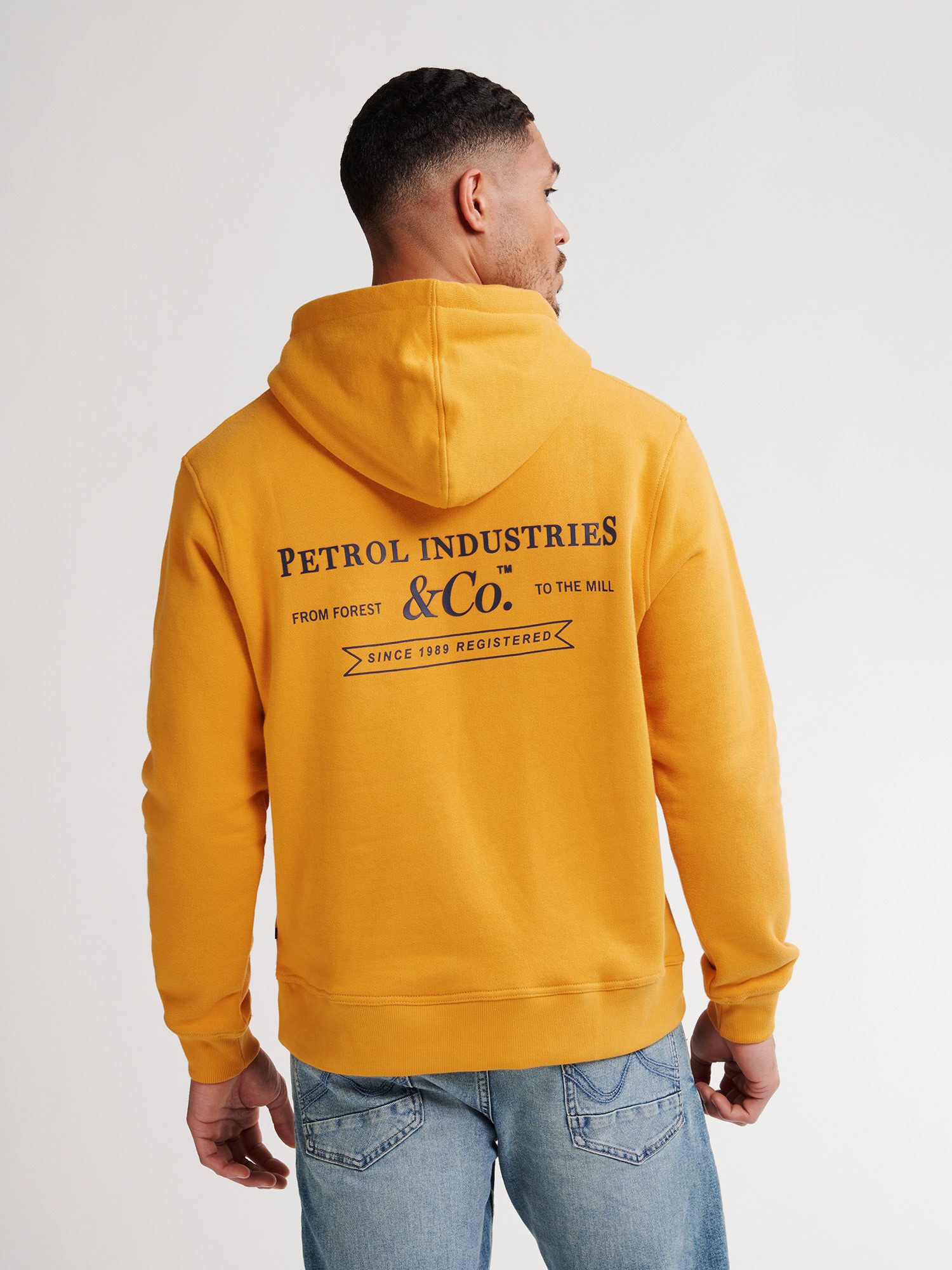Petrol Industries Kapuzensweatshirt - stilvoller Hoodie mit Print