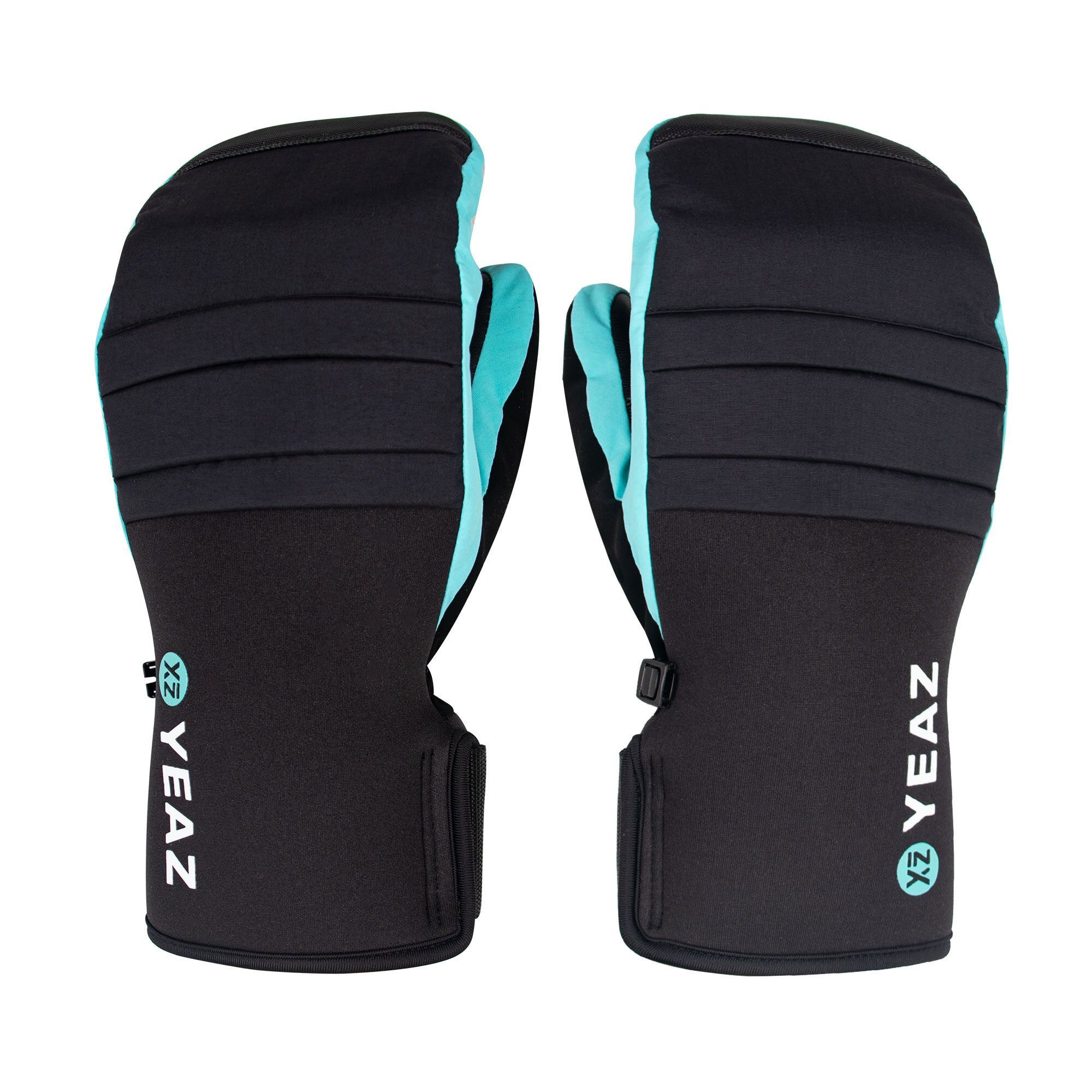 YEAZ Skihandschuhe POW Fausthandschuhe (2-St) Touch-Funktion & Wrist-Band