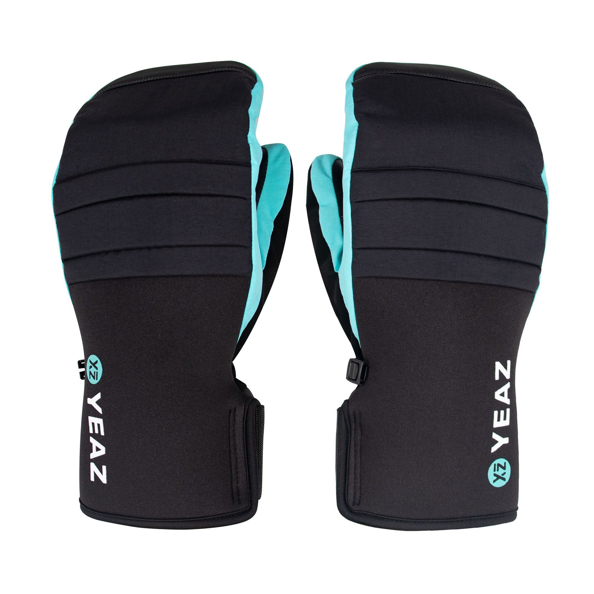 YEAZ Skihandschuhe POW fausthandschuhe Touch-Funktion & Wrist-Band