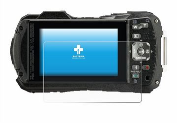 upscreen Schutzfolie für Pentax WG-90, Displayschutzfolie, Folie Premium klar antibakteriell