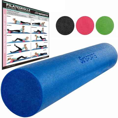 ScSPORTS® Massagerolle Fitnessrolle Massagerolle Faszienrolle Pilates Yoga Rolle Foam Roller