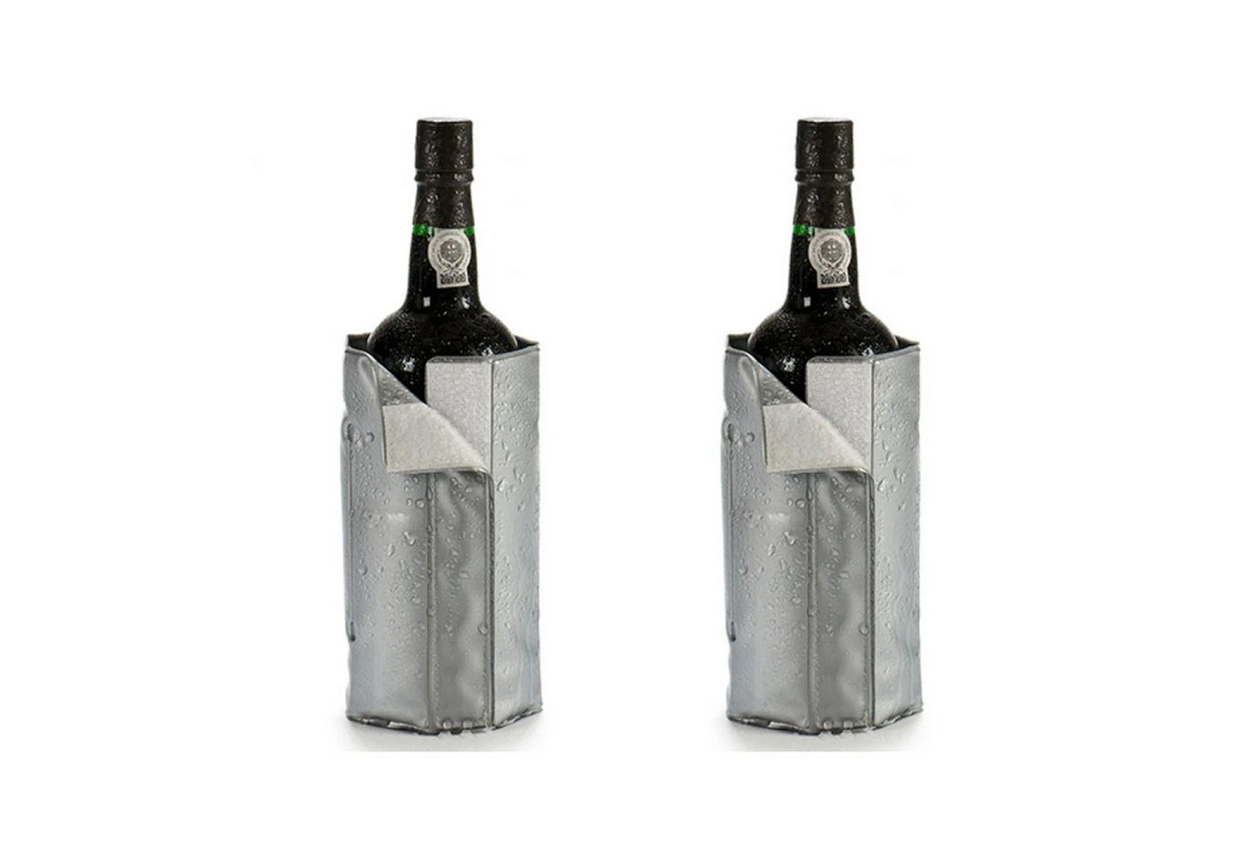 TSB Werk Wein- und Sektkühler 2x Sektkühler Weinkühler Flaschenkühler, Getränkekühler, Kühlmanschette, Kühlpads