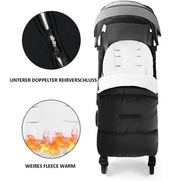 MAGICSHE Babyschlafsack Wagensack Winterfusssack, Kinderwagen fußsack warm