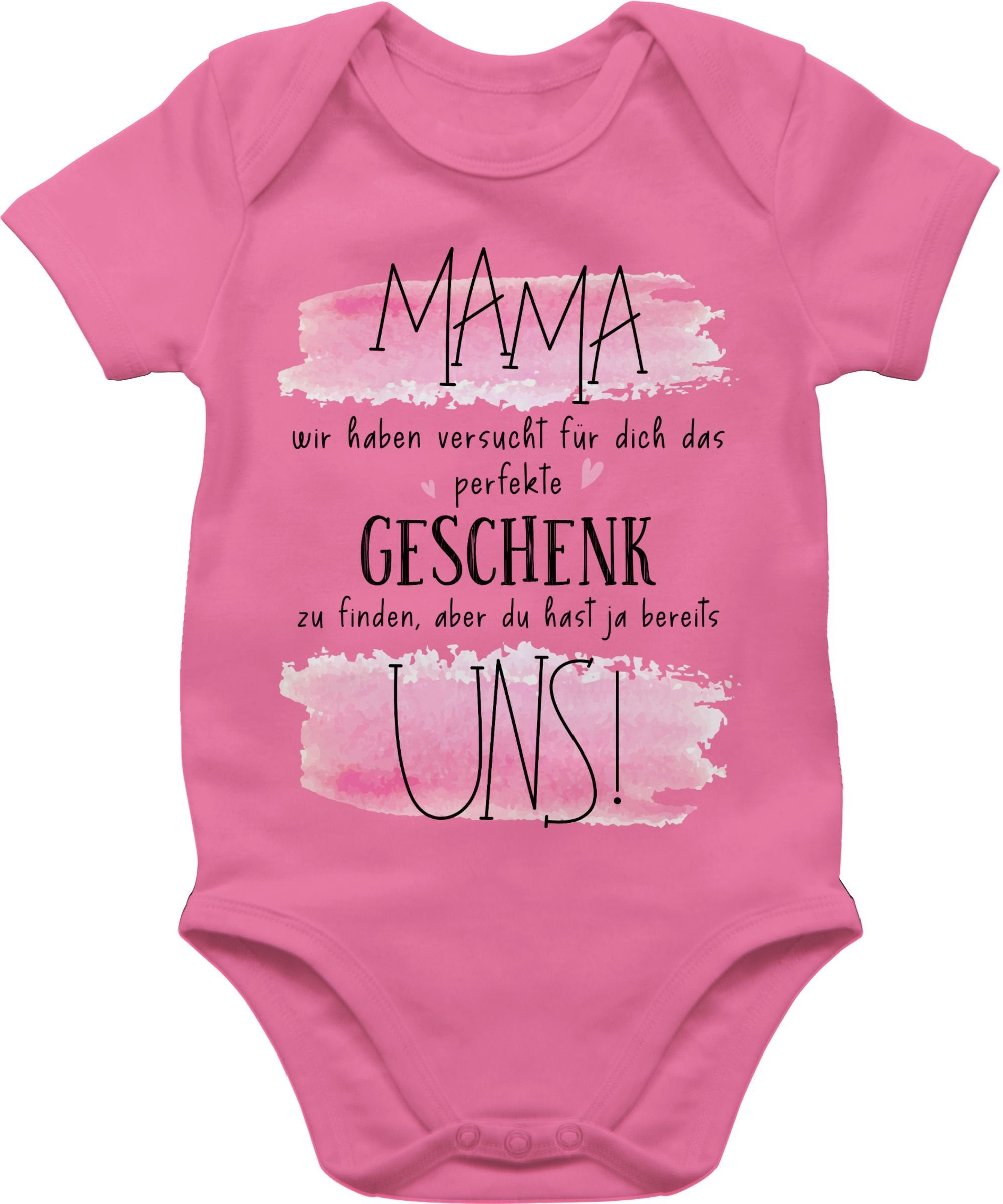 Shirtracer Shirtbody Mama wir haben versucht für Dich das perfekte Geschenk zu finden - Ges (1-tlg) Muttertagsgeschenk 3 Pink