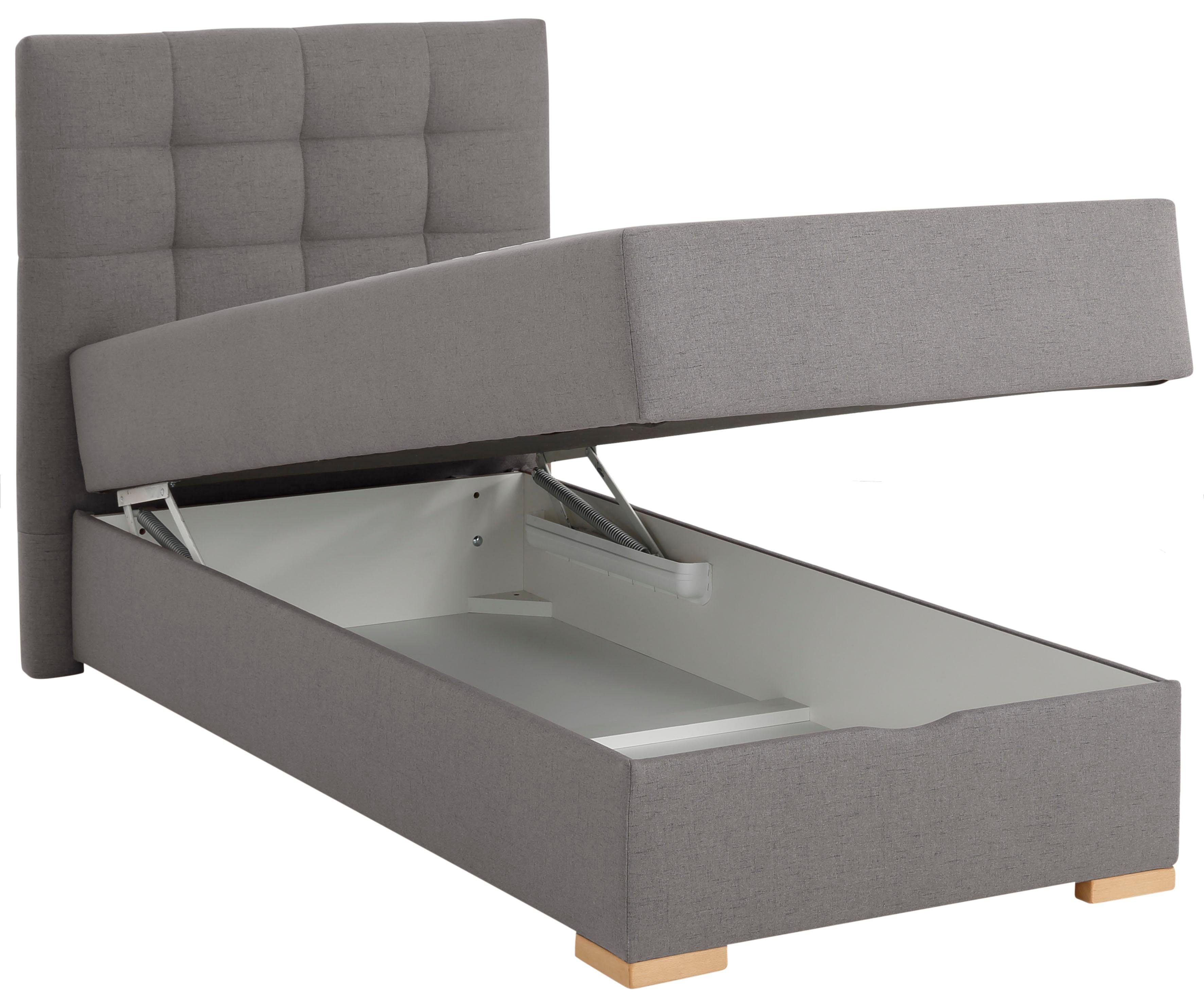Home affaire Boxbett Olivet mit Bettkasten, in 4 Farben, 4 Breiten, 2 Matratzenarten, auch in Überlänge 220 cm