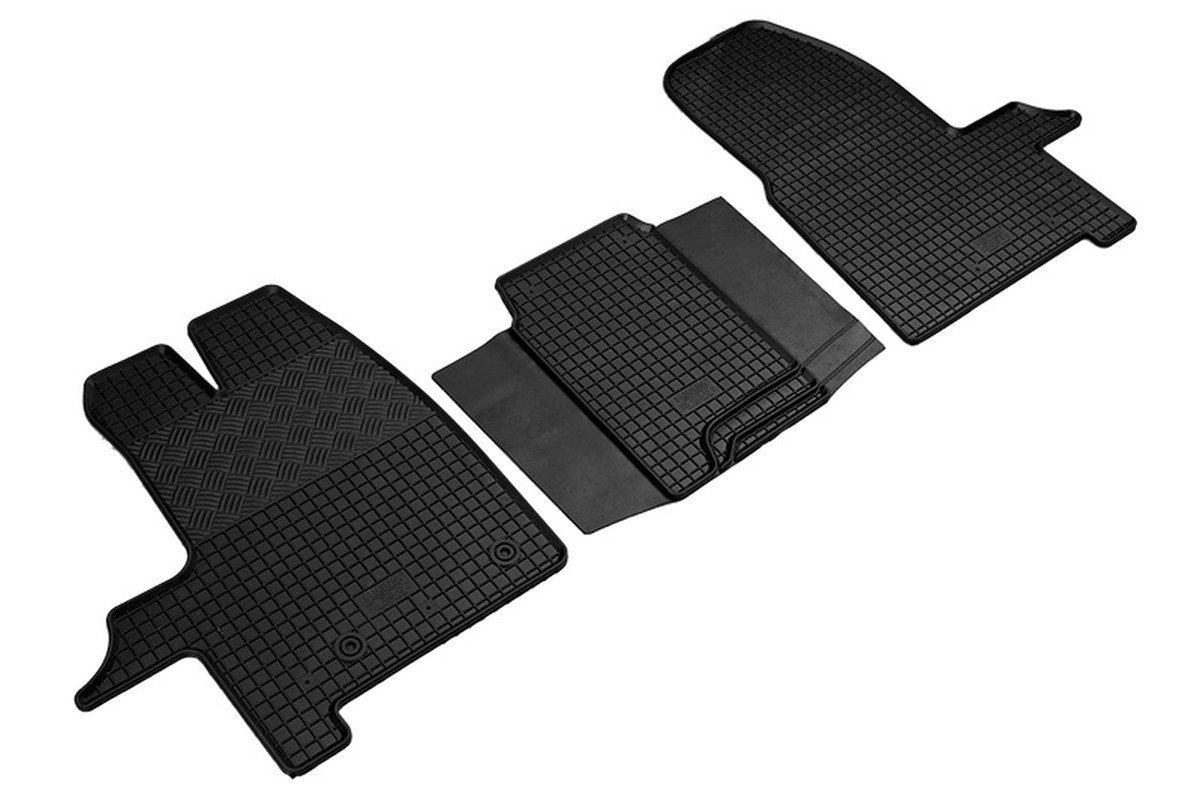 für Ford 5/2014, Transit AZUGA Transporter Ford Gummi-Fußmatten ab für Transit passend Auto-Fußmatten