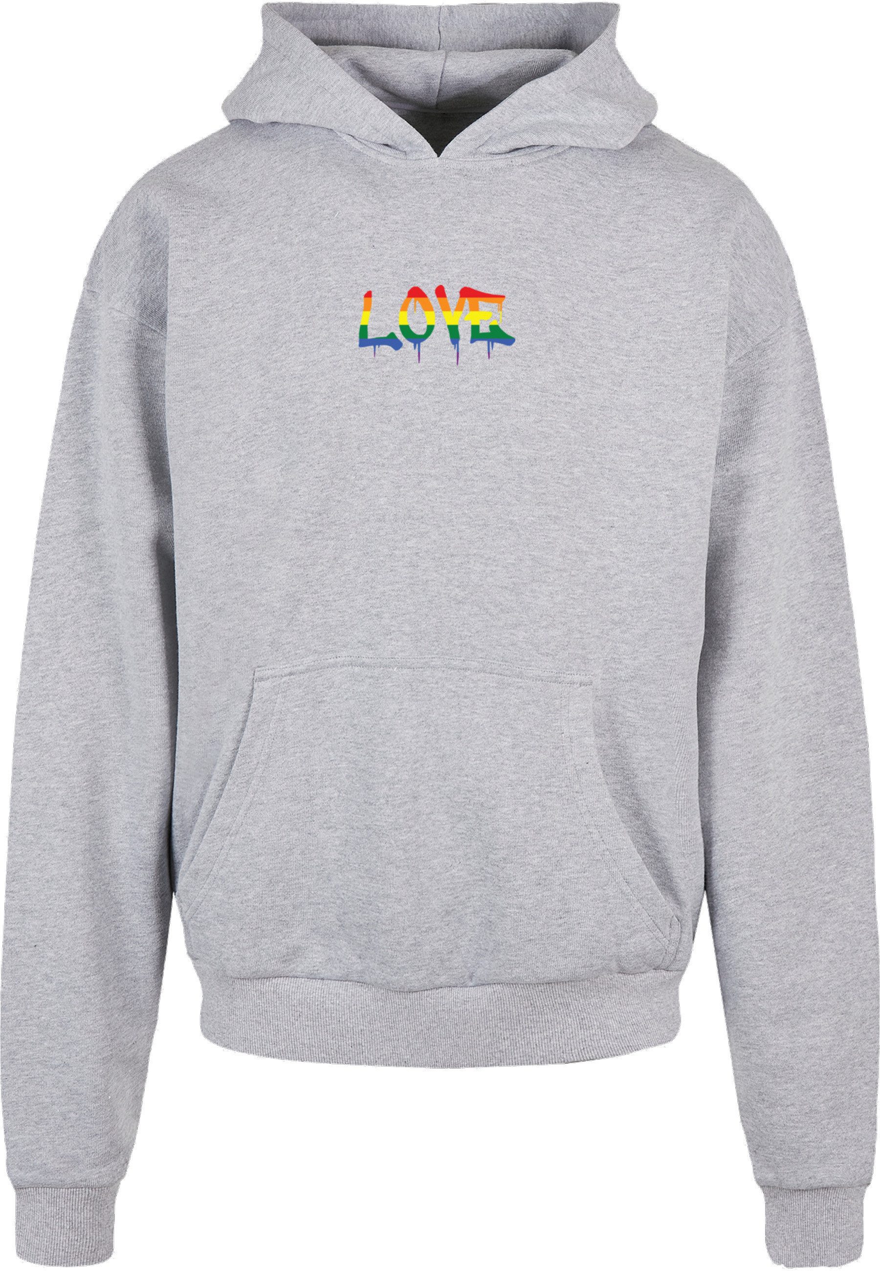 Kapuzensweatshirt Merchcode Love TeddyOversized Hoody