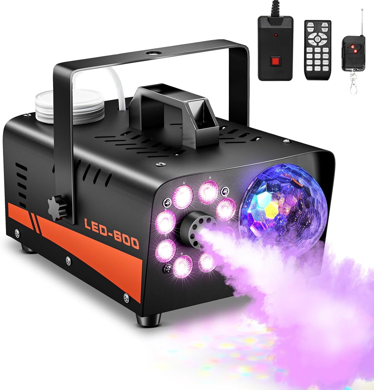 Discolicht Discolicht Nebelmaschine Mini Smoke Machine Fog Rauchmaschine