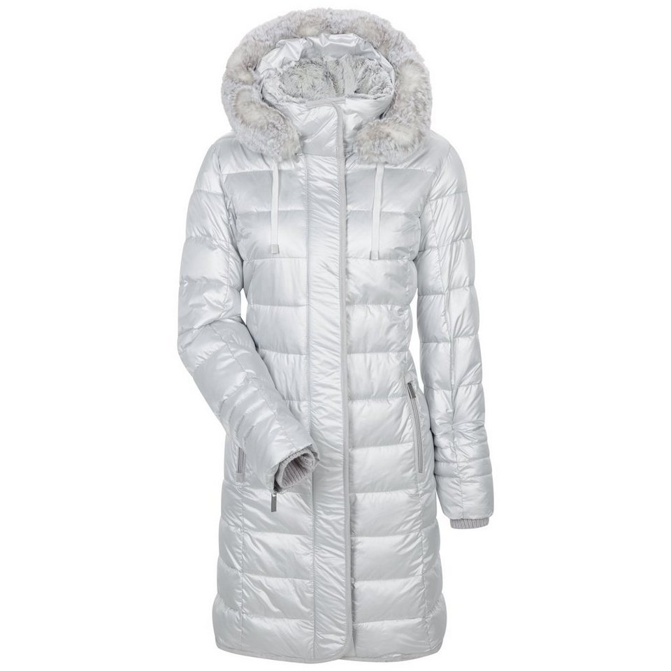 Steppmantel silber damen Clearance