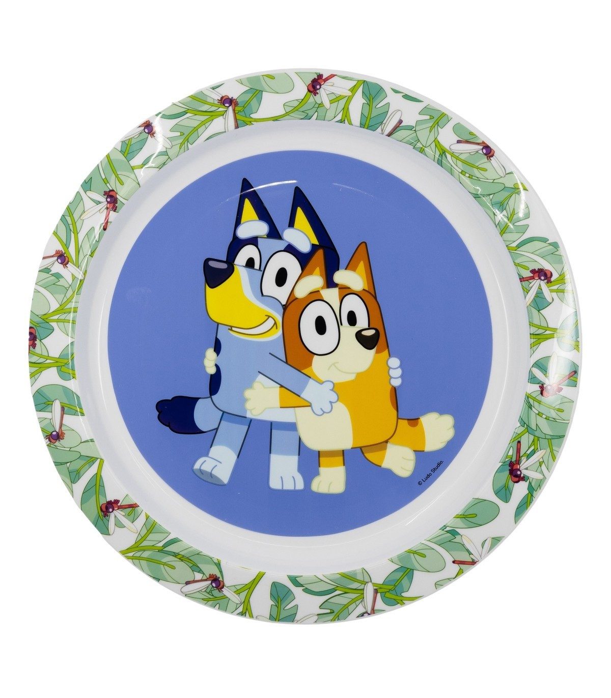 Bluey Brotteller Kinder Teller Mikrowellengeeignet für zu Hause