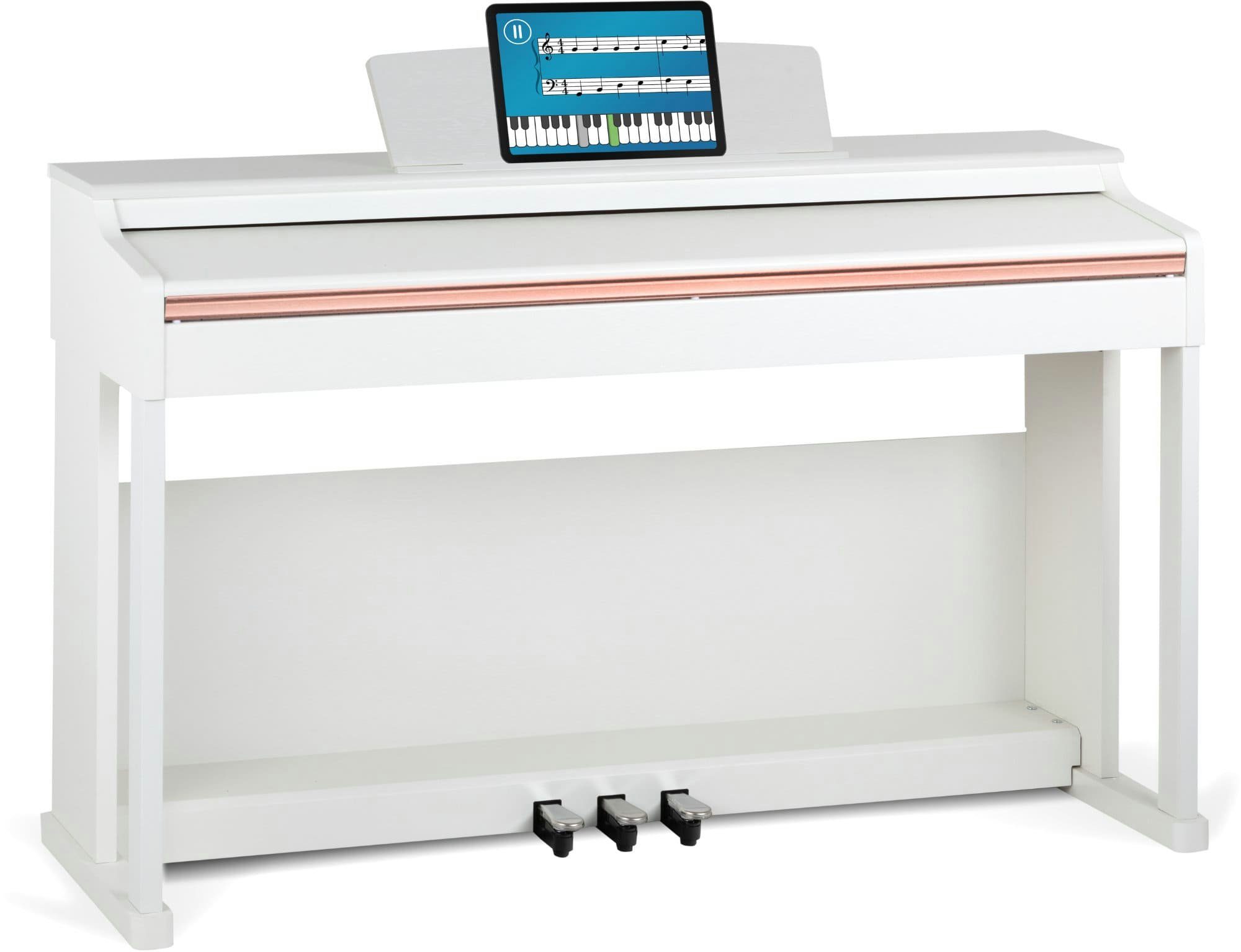 McGrey Digitalpiano DP-19 E-Piano - Einsteigerpiano - Zahlreiche Funktionen, Klavier mit 88 gewichteten Tasten und Hammermechanik