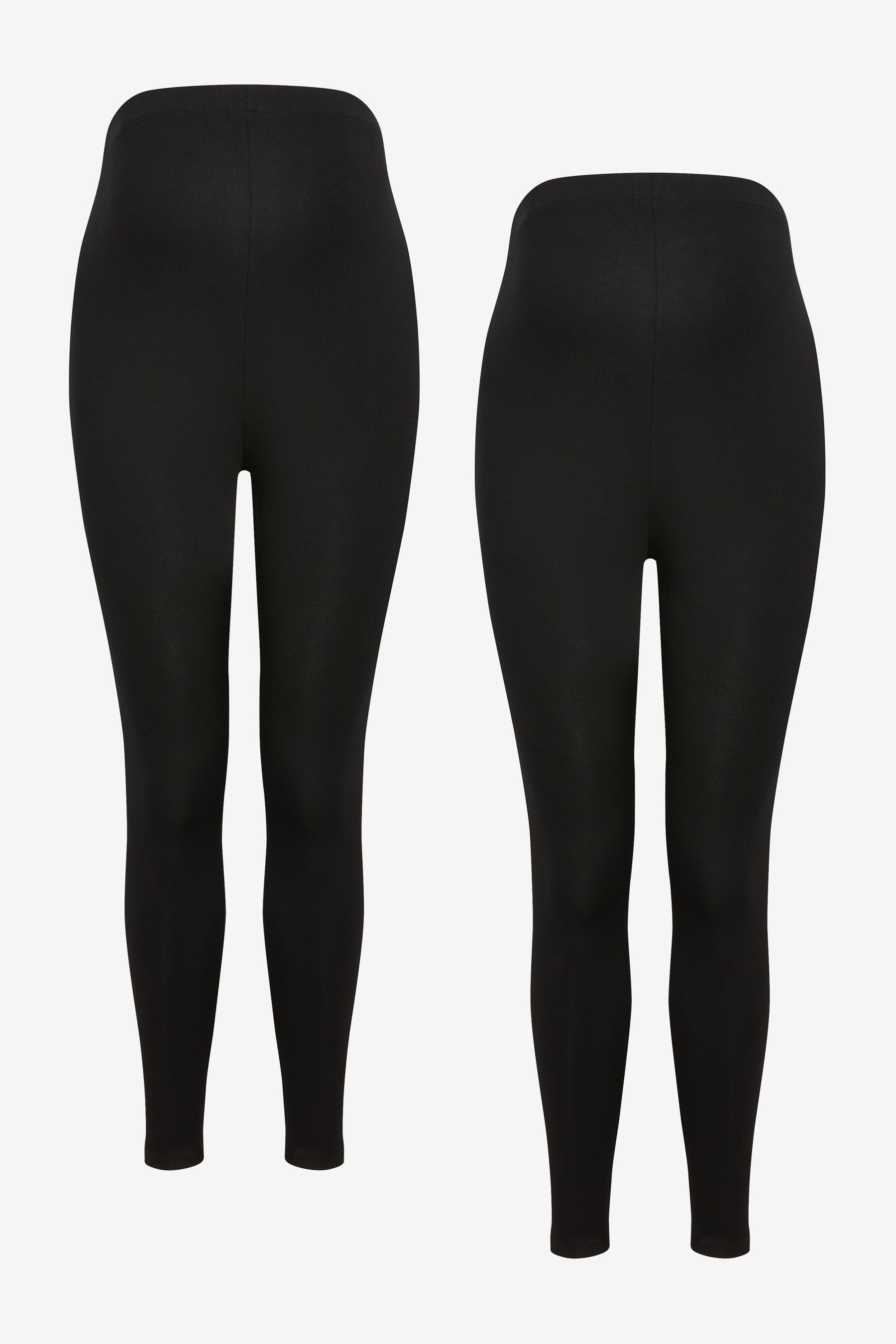 Next Umstandsleggings Unverzichtbare Leggings, Umstandsmode (2-tlg)