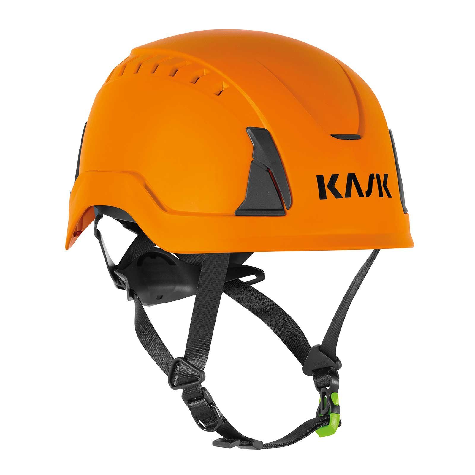 Schutzhelm orange PL, Bergsteigerhelm, Belüftungskanäle Kletterhelm, Primero Schutzhelm Kask